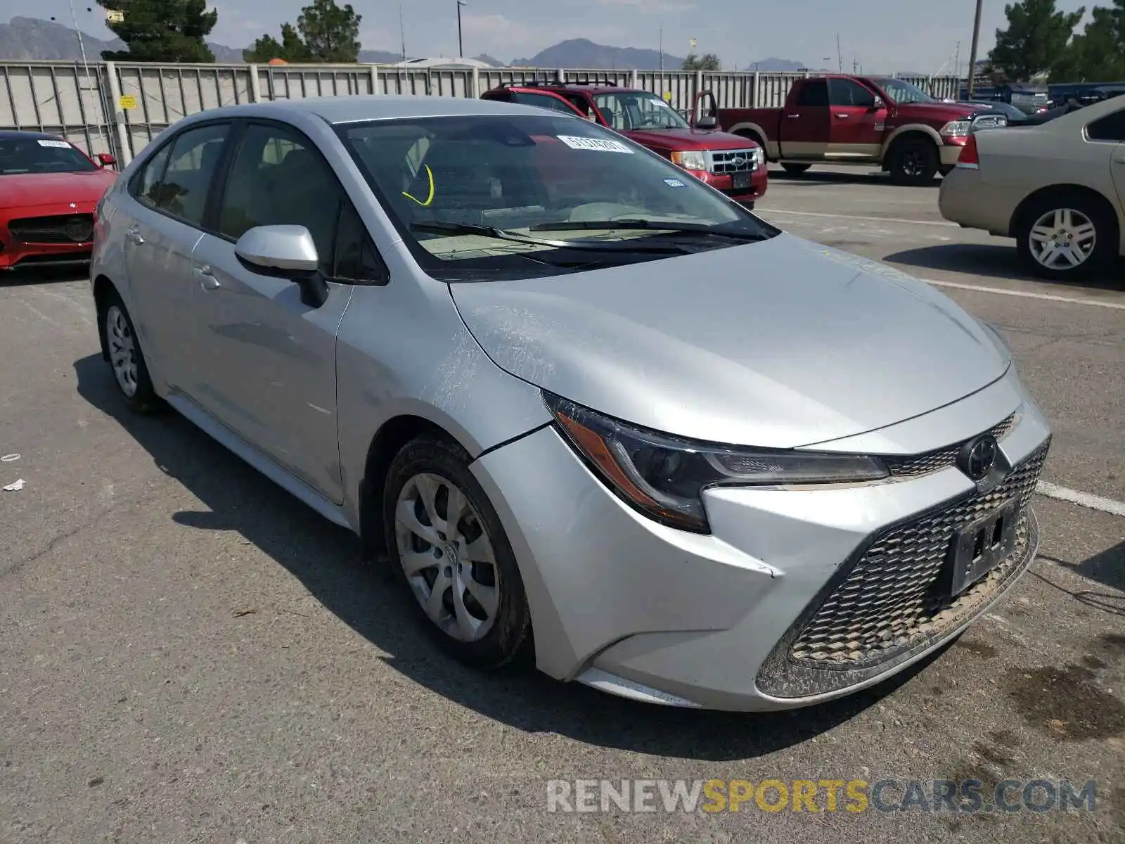 1 Photograph of a damaged car JTDEPMAE4MJ117941 TOYOTA COROLLA 2021