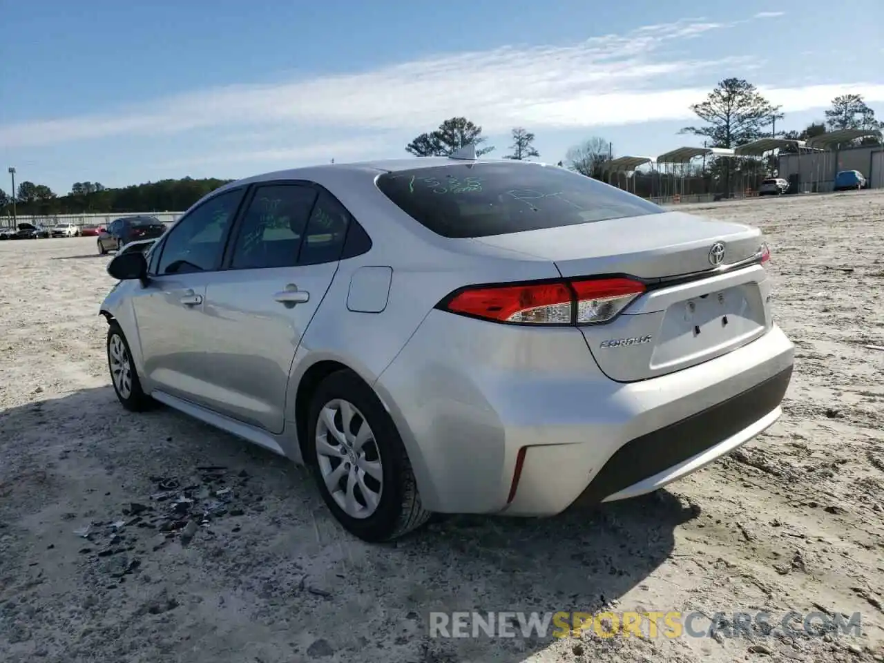 3 Photograph of a damaged car JTDEPMAE4MJ118149 TOYOTA COROLLA 2021