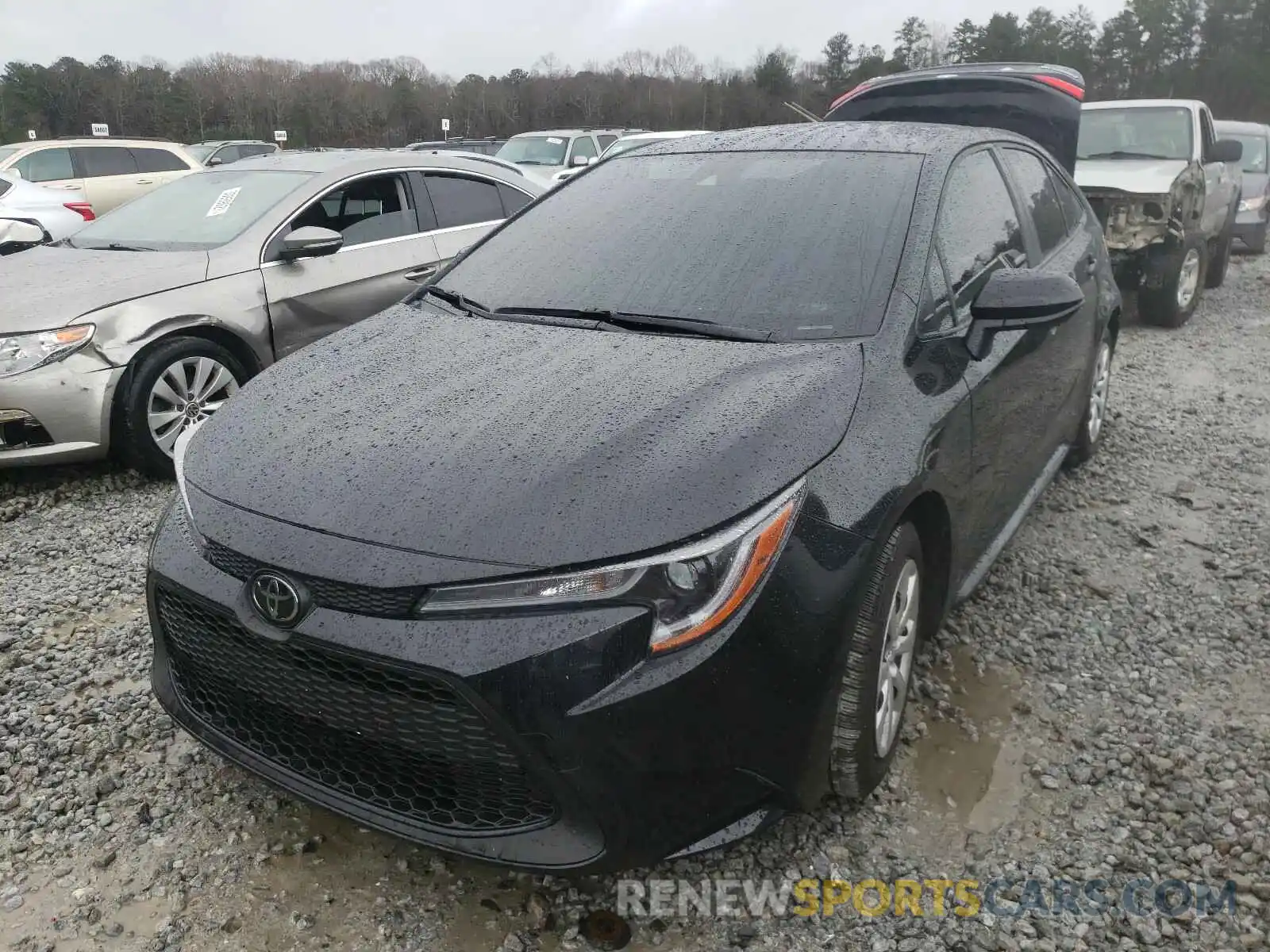 2 Photograph of a damaged car JTDEPMAE4MJ118717 TOYOTA COROLLA 2021