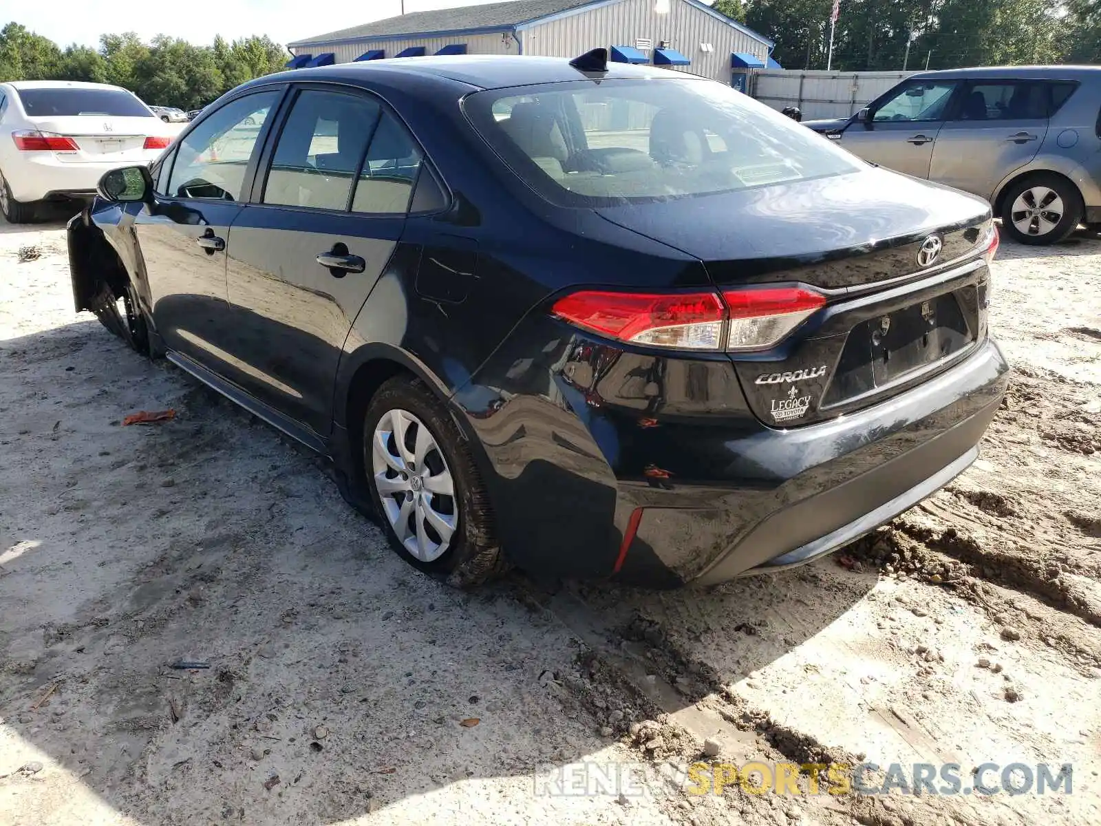 3 Photograph of a damaged car JTDEPMAE4MJ118958 TOYOTA COROLLA 2021