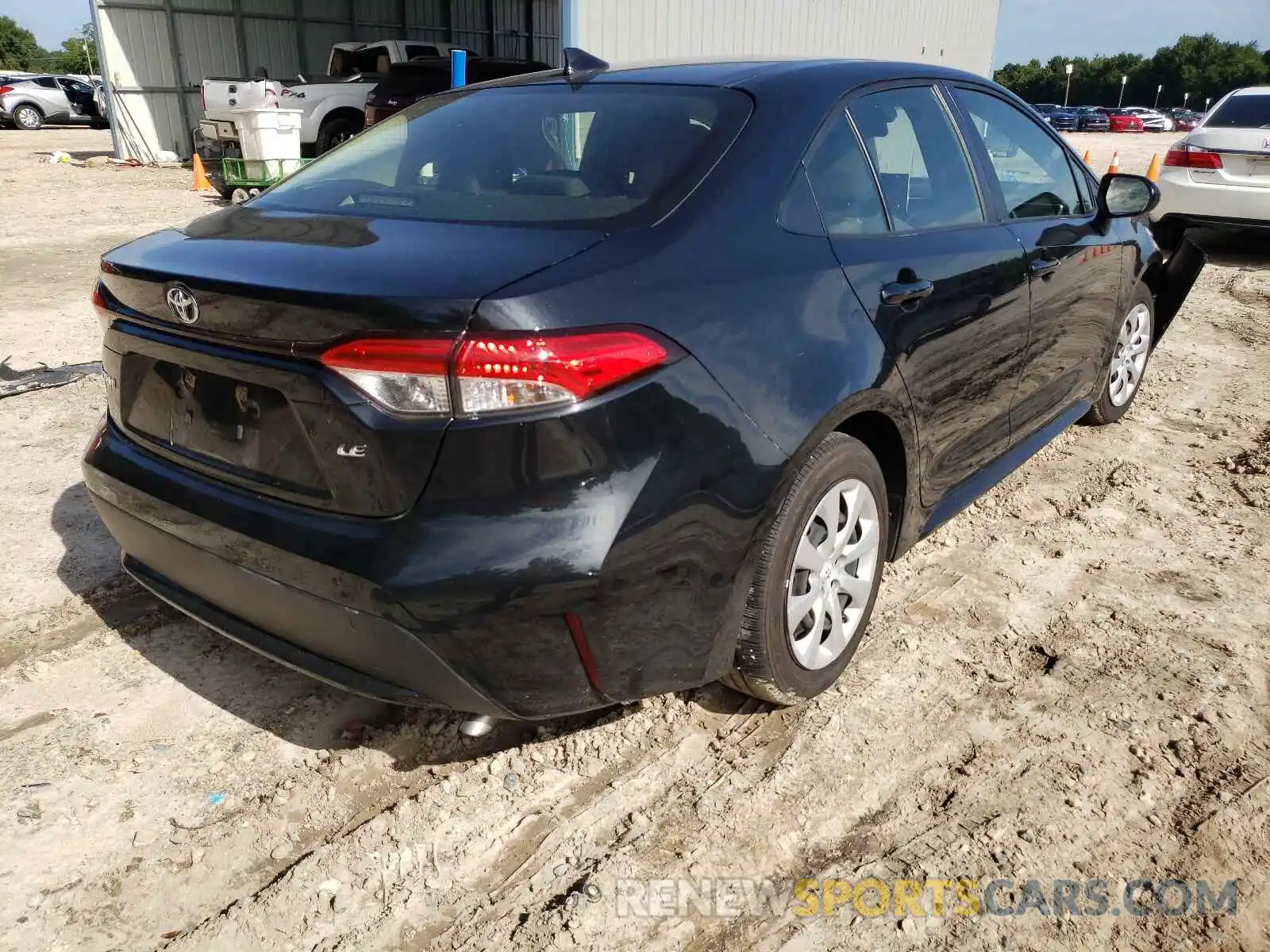 4 Photograph of a damaged car JTDEPMAE4MJ118958 TOYOTA COROLLA 2021