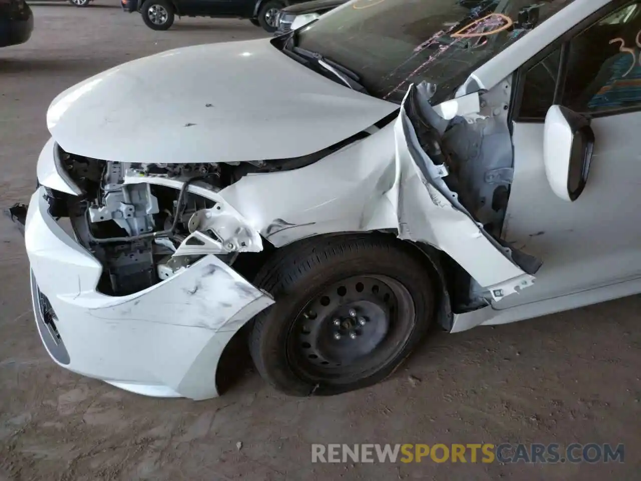 9 Photograph of a damaged car JTDEPMAE4MJ119365 TOYOTA COROLLA 2021