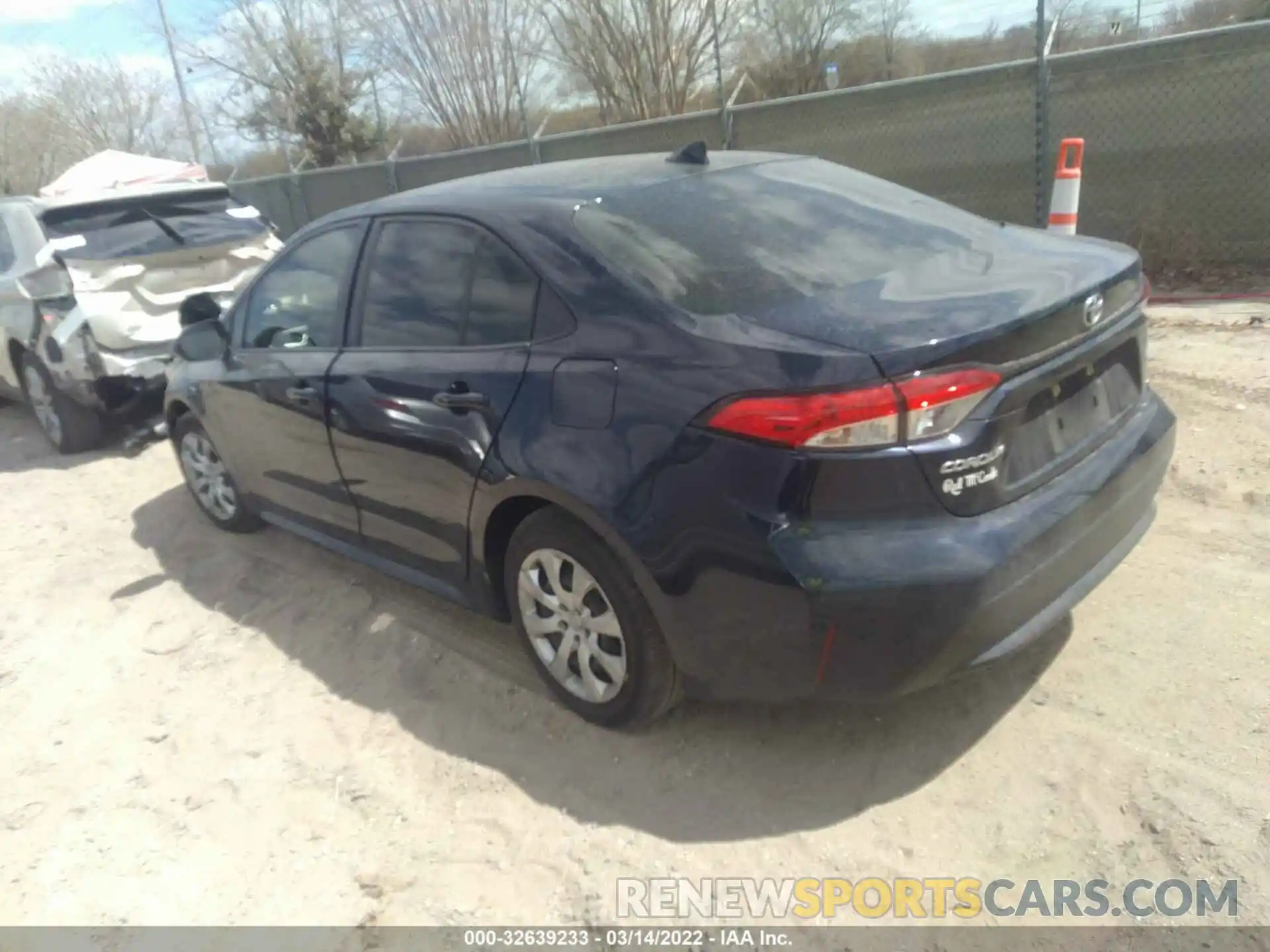 3 Photograph of a damaged car JTDEPMAE4MJ119916 TOYOTA COROLLA 2021