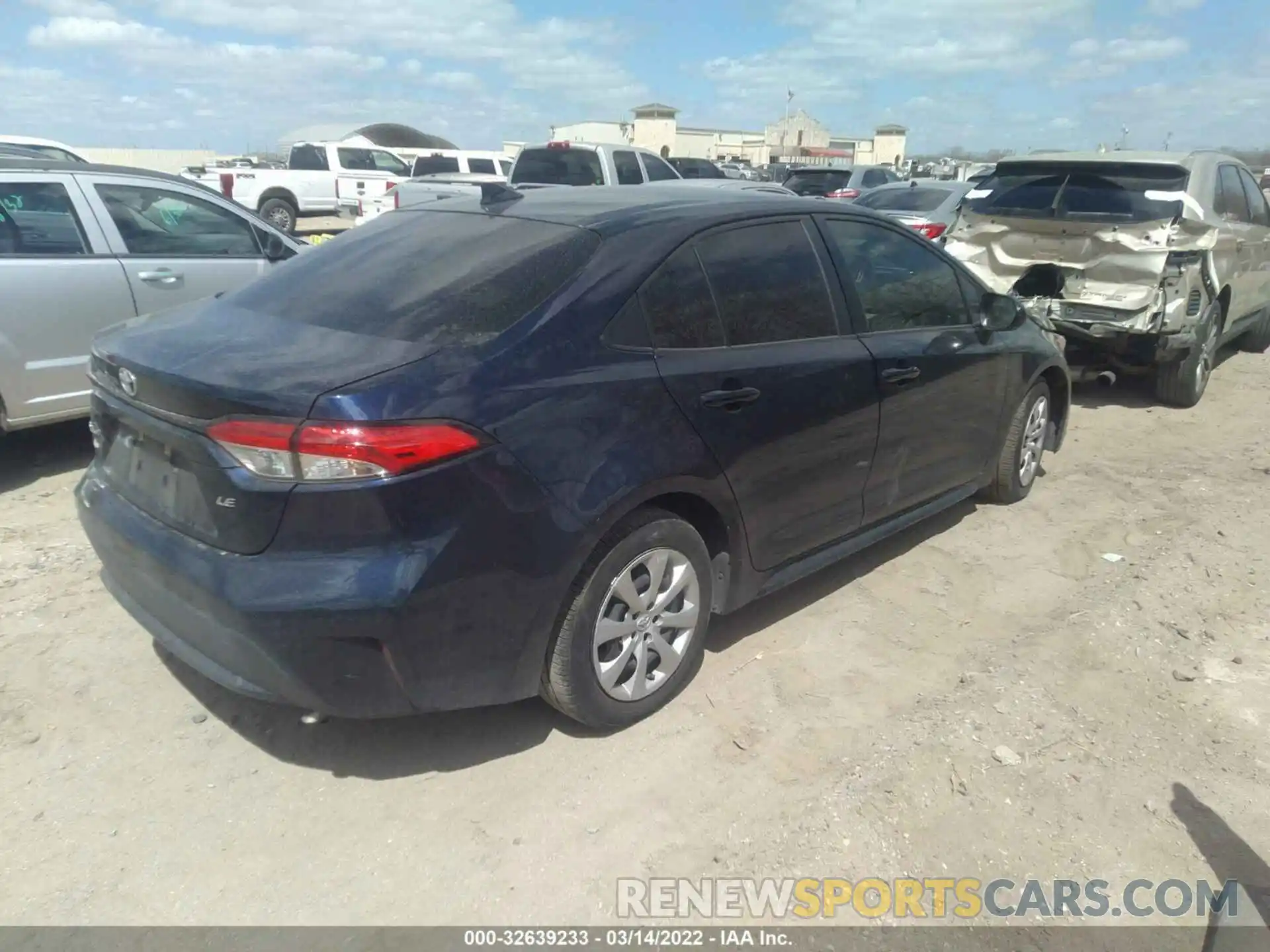 4 Photograph of a damaged car JTDEPMAE4MJ119916 TOYOTA COROLLA 2021