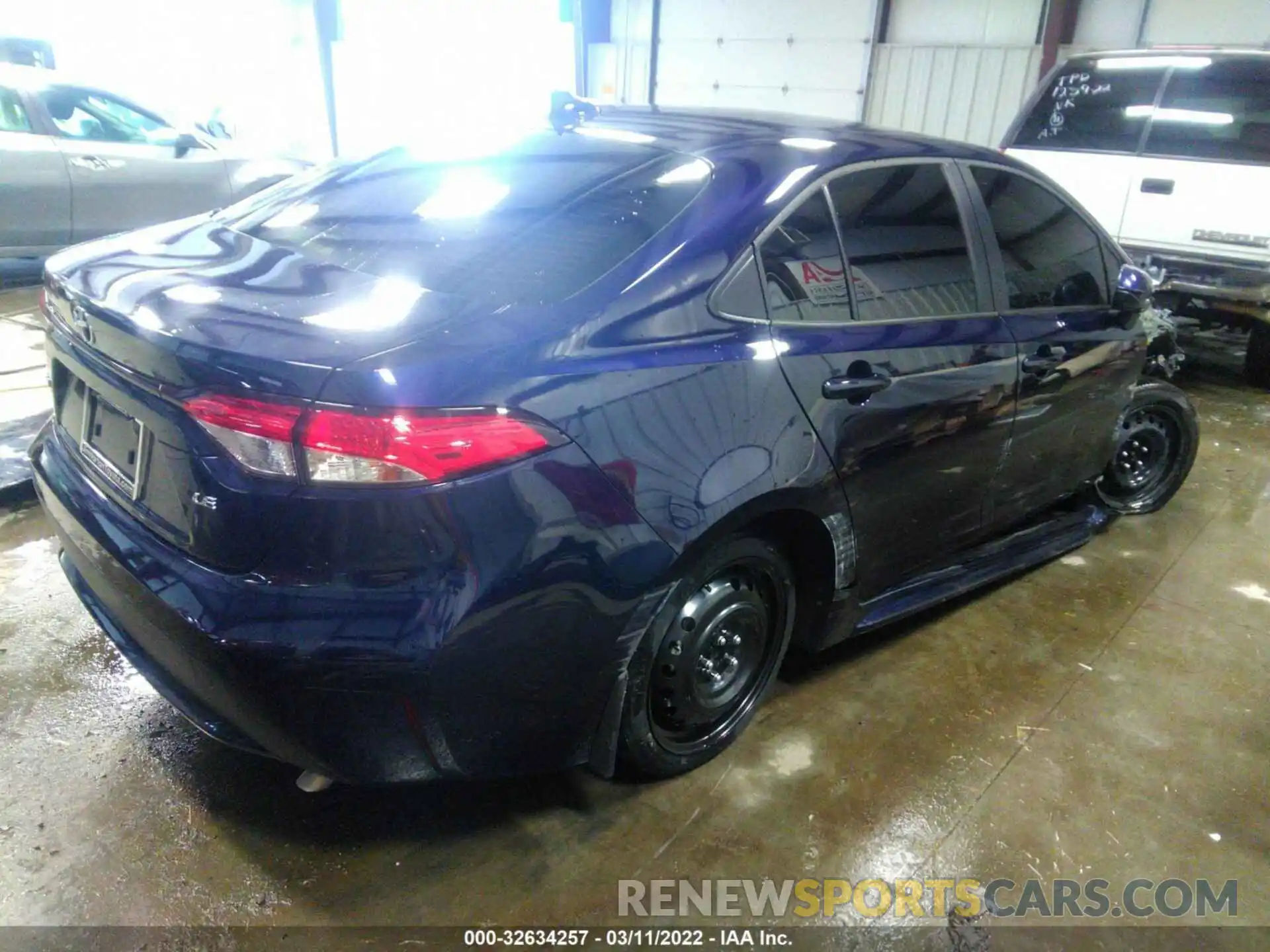 4 Photograph of a damaged car JTDEPMAE4MJ120256 TOYOTA COROLLA 2021