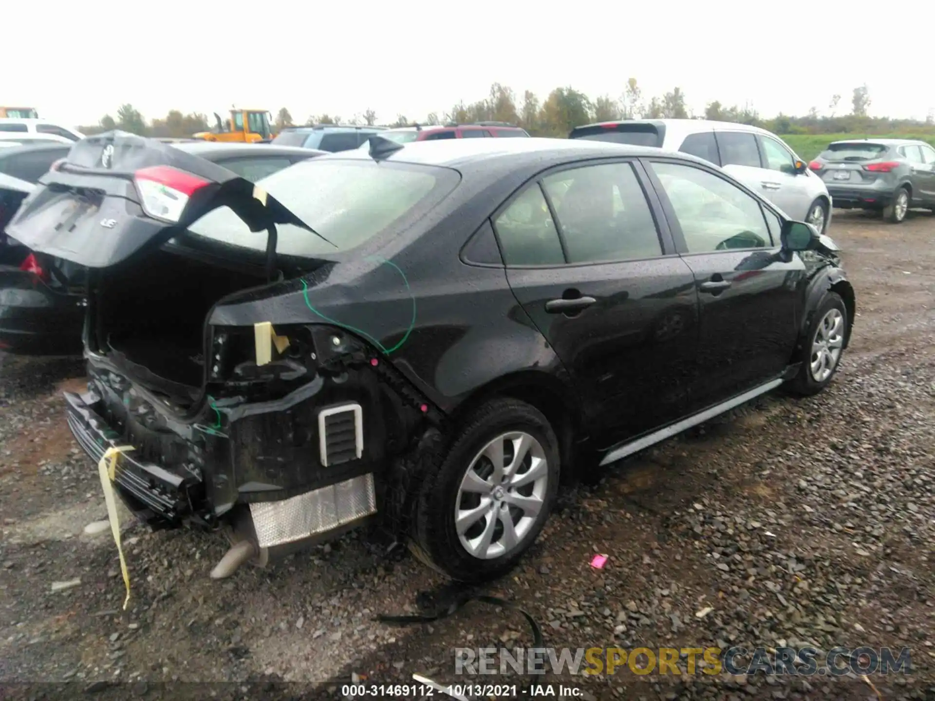 4 Photograph of a damaged car JTDEPMAE4MJ120368 TOYOTA COROLLA 2021