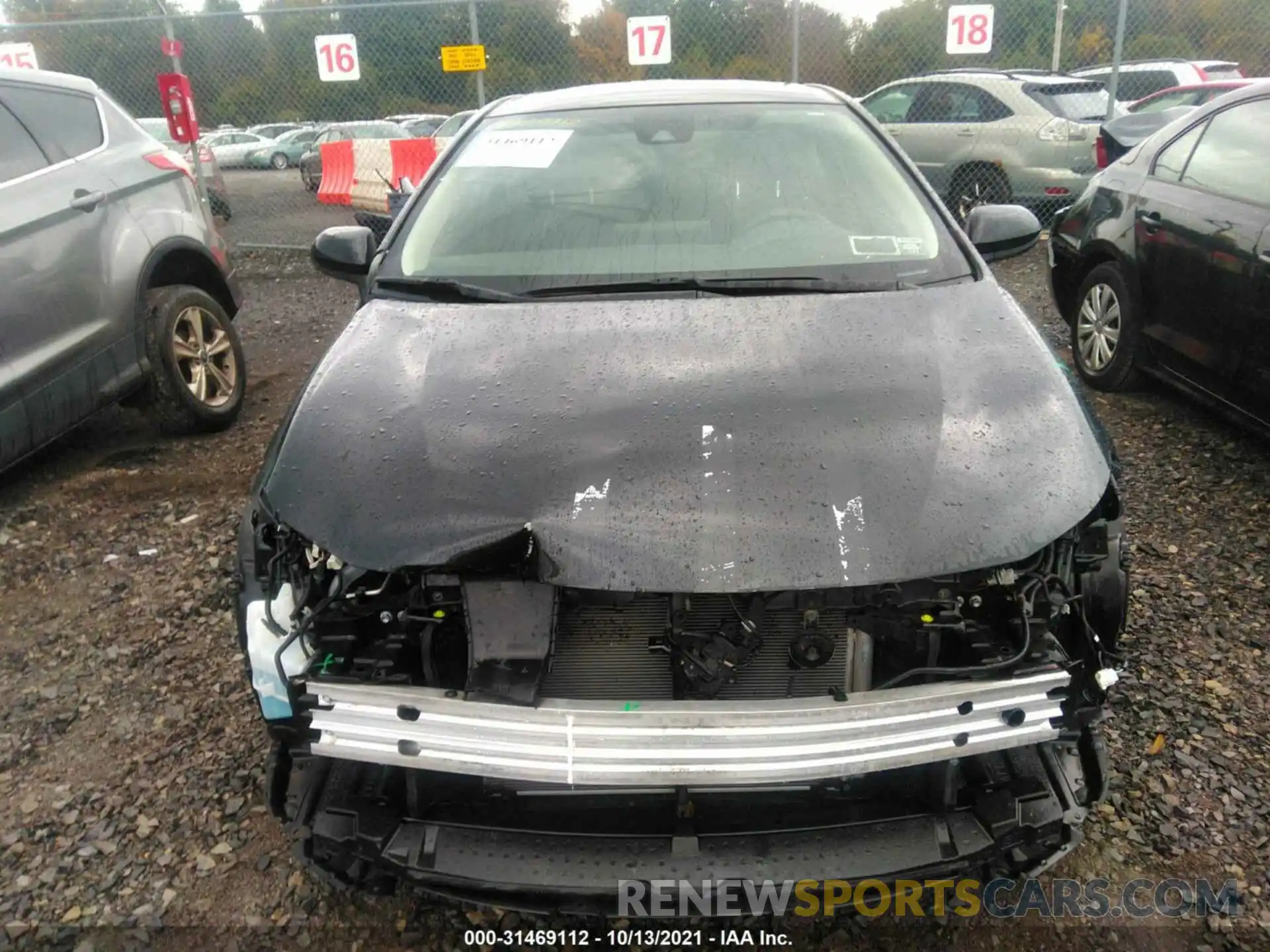 6 Photograph of a damaged car JTDEPMAE4MJ120368 TOYOTA COROLLA 2021