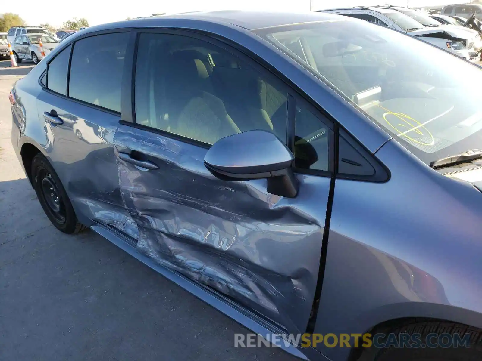 9 Photograph of a damaged car JTDEPMAE4MJ122833 TOYOTA COROLLA 2021