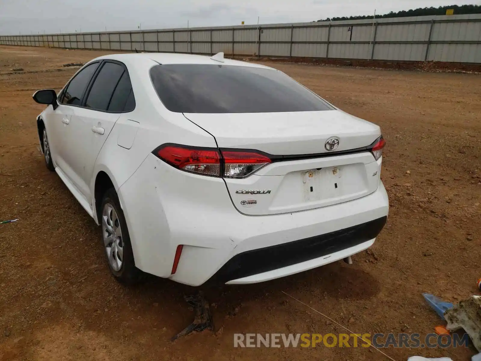 3 Photograph of a damaged car JTDEPMAE4MJ122931 TOYOTA COROLLA 2021