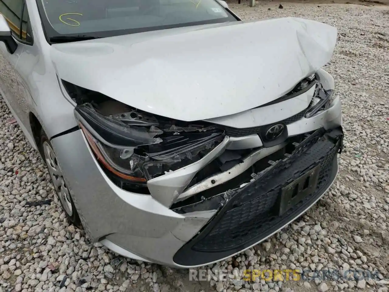 9 Photograph of a damaged car JTDEPMAE4MJ123030 TOYOTA COROLLA 2021