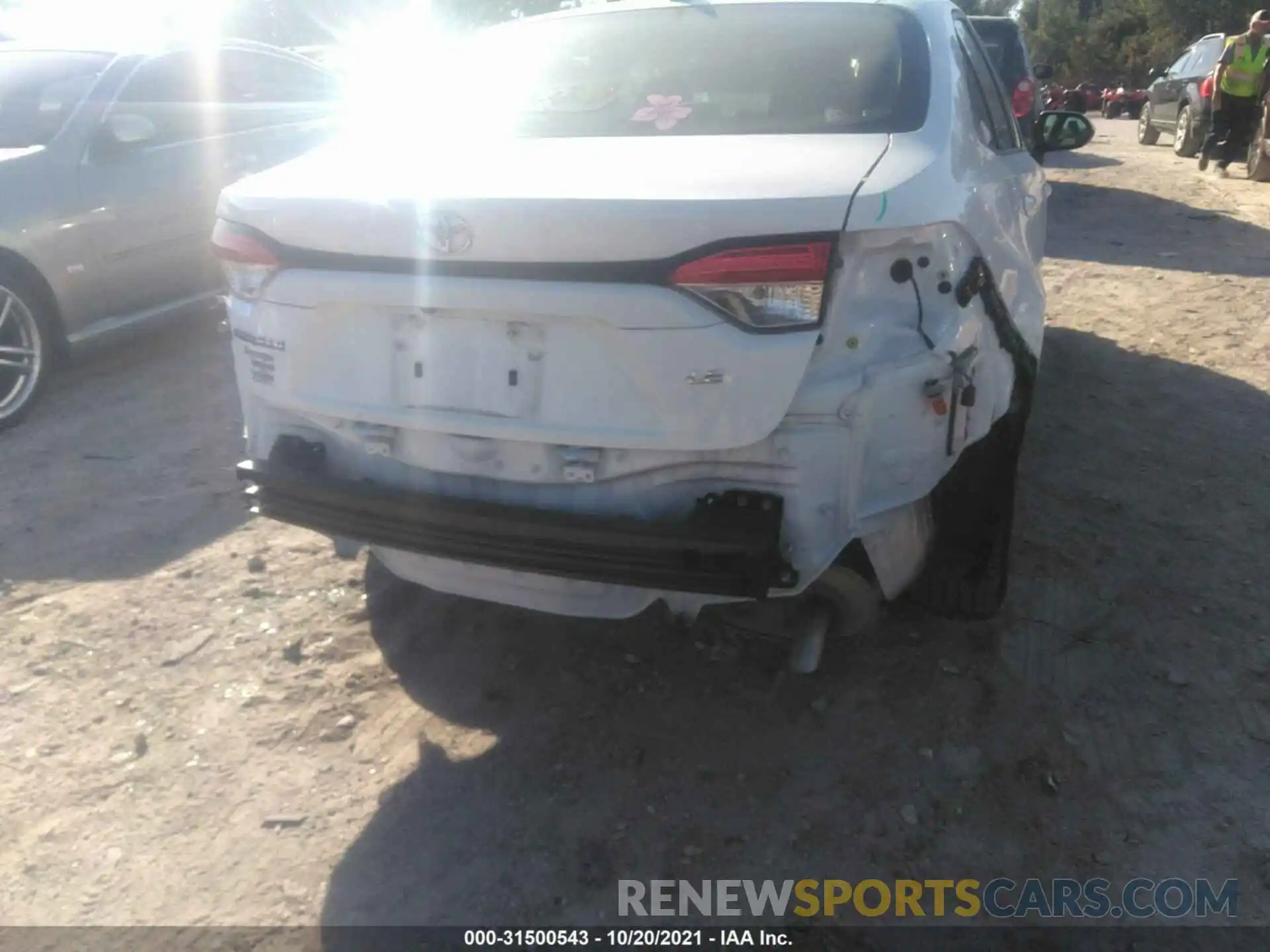 6 Photograph of a damaged car JTDEPMAE4MJ125005 TOYOTA COROLLA 2021