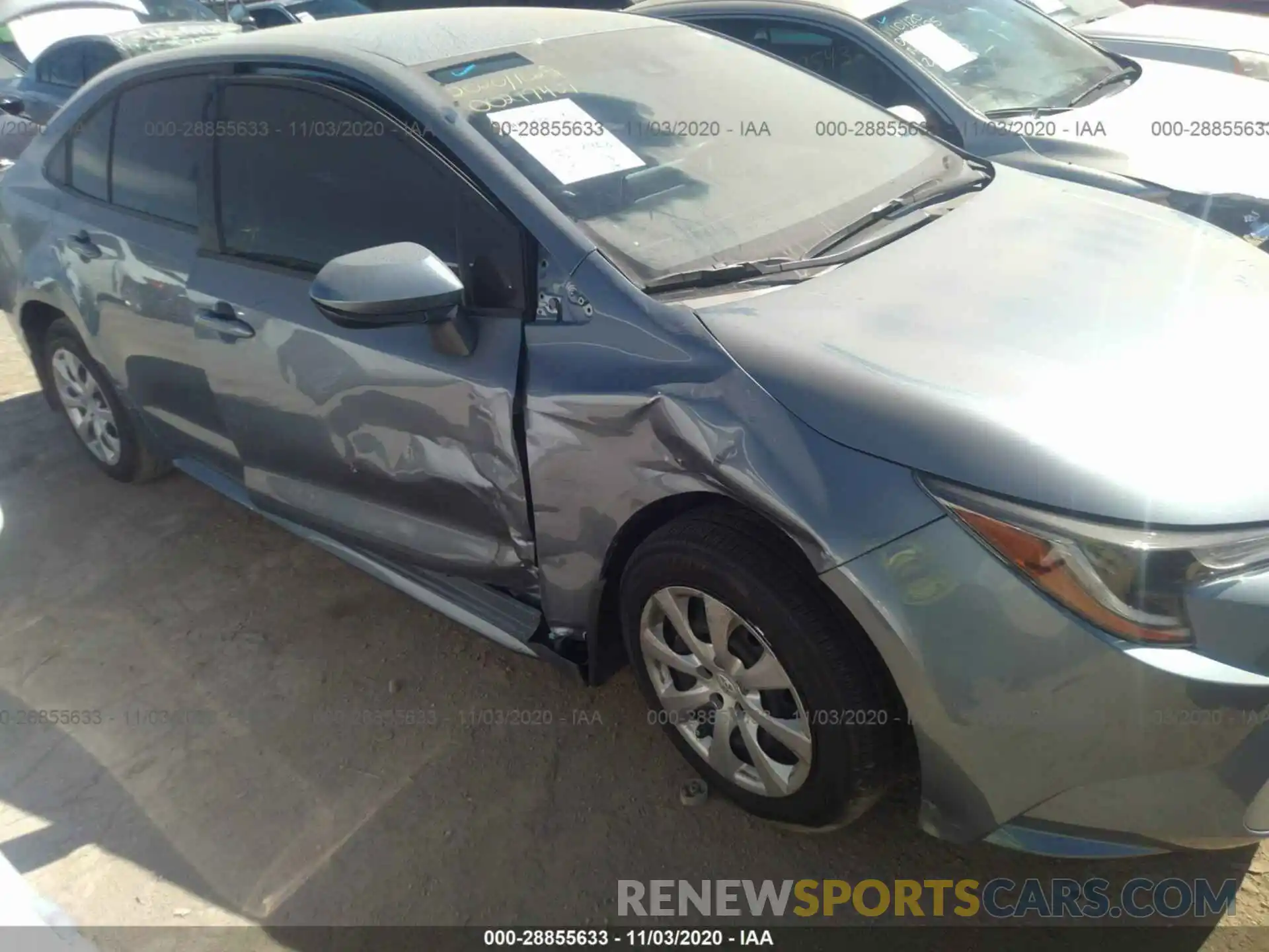 6 Photograph of a damaged car JTDEPMAE4MJ126395 TOYOTA COROLLA 2021