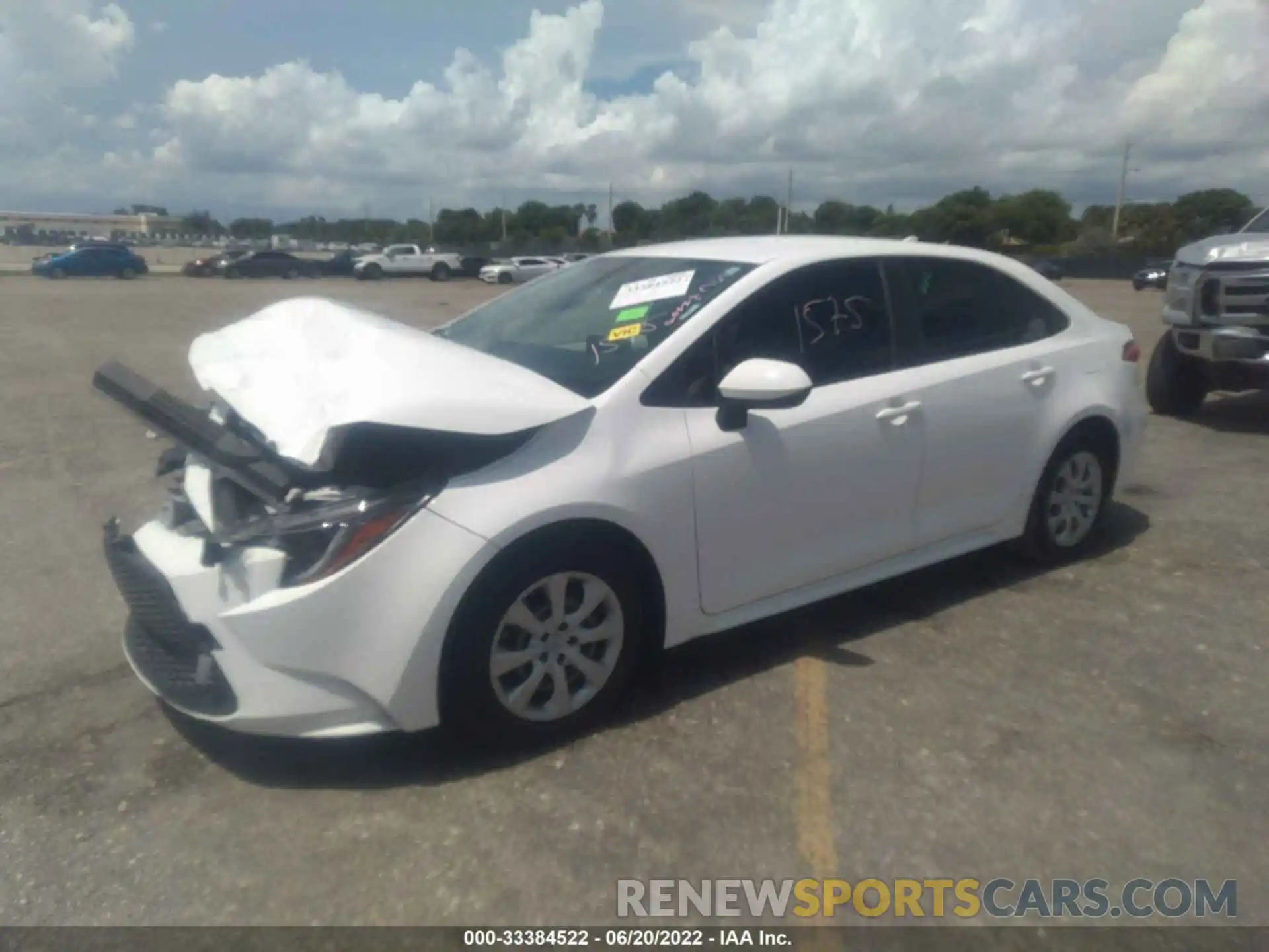 2 Photograph of a damaged car JTDEPMAE4MJ126977 TOYOTA COROLLA 2021