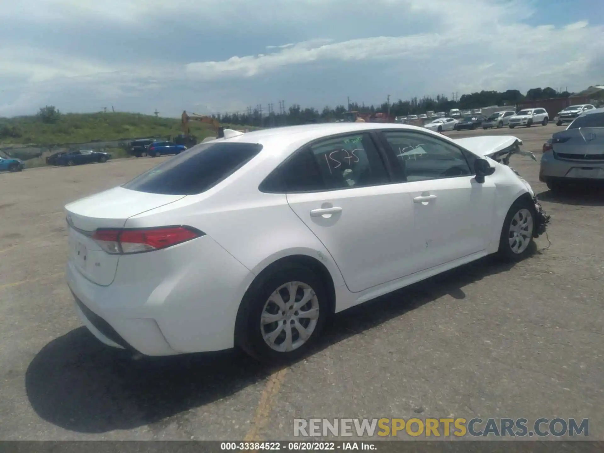 4 Photograph of a damaged car JTDEPMAE4MJ126977 TOYOTA COROLLA 2021