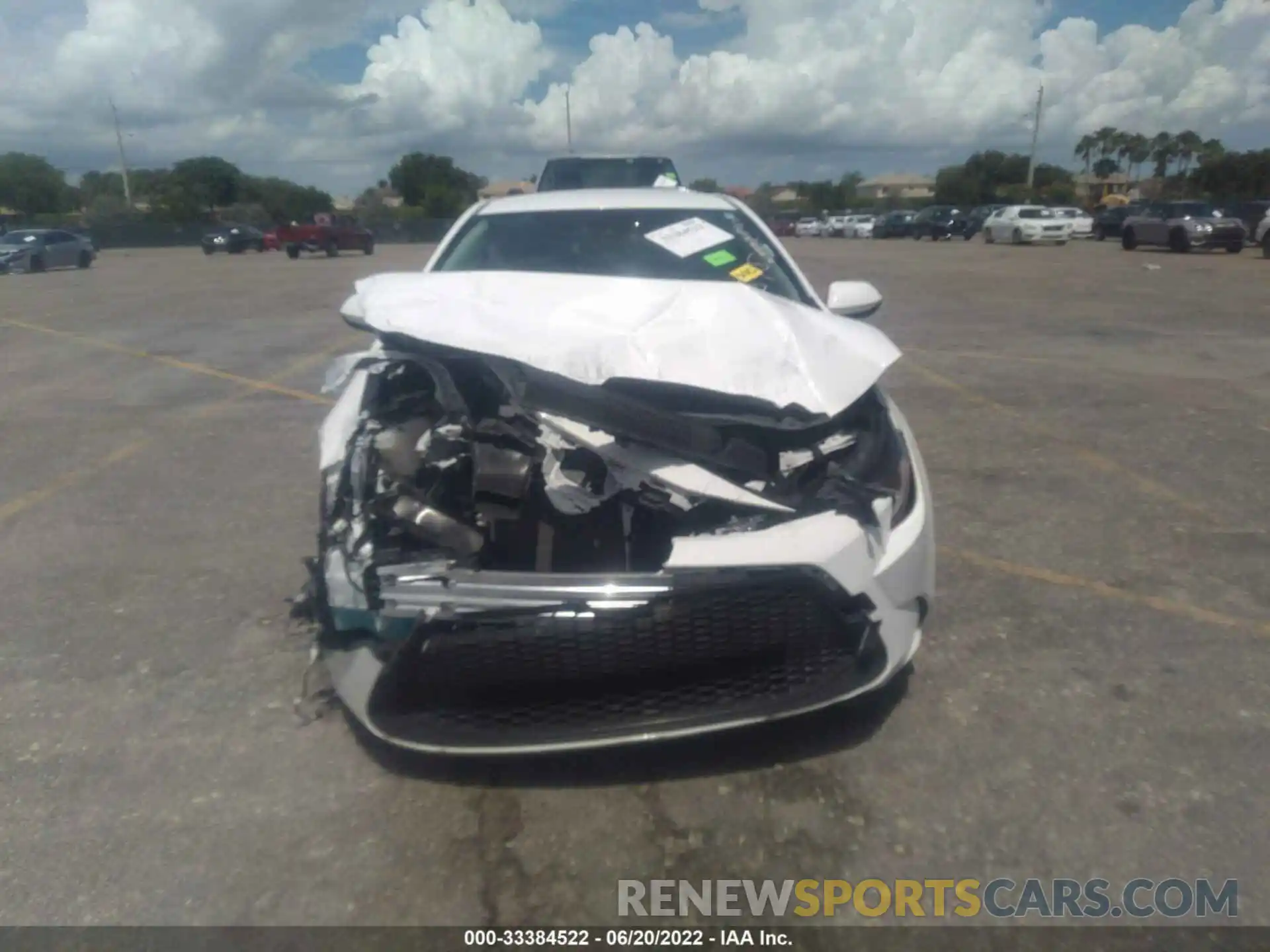 6 Photograph of a damaged car JTDEPMAE4MJ126977 TOYOTA COROLLA 2021