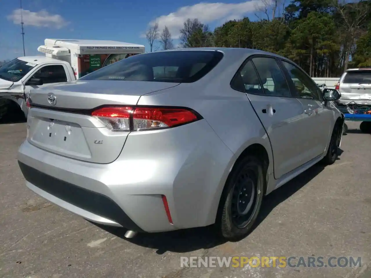 4 Photograph of a damaged car JTDEPMAE4MJ127188 TOYOTA COROLLA 2021