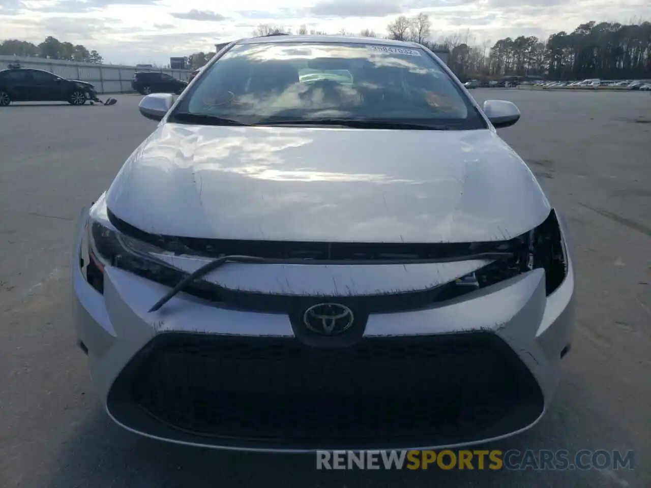 9 Photograph of a damaged car JTDEPMAE4MJ127188 TOYOTA COROLLA 2021