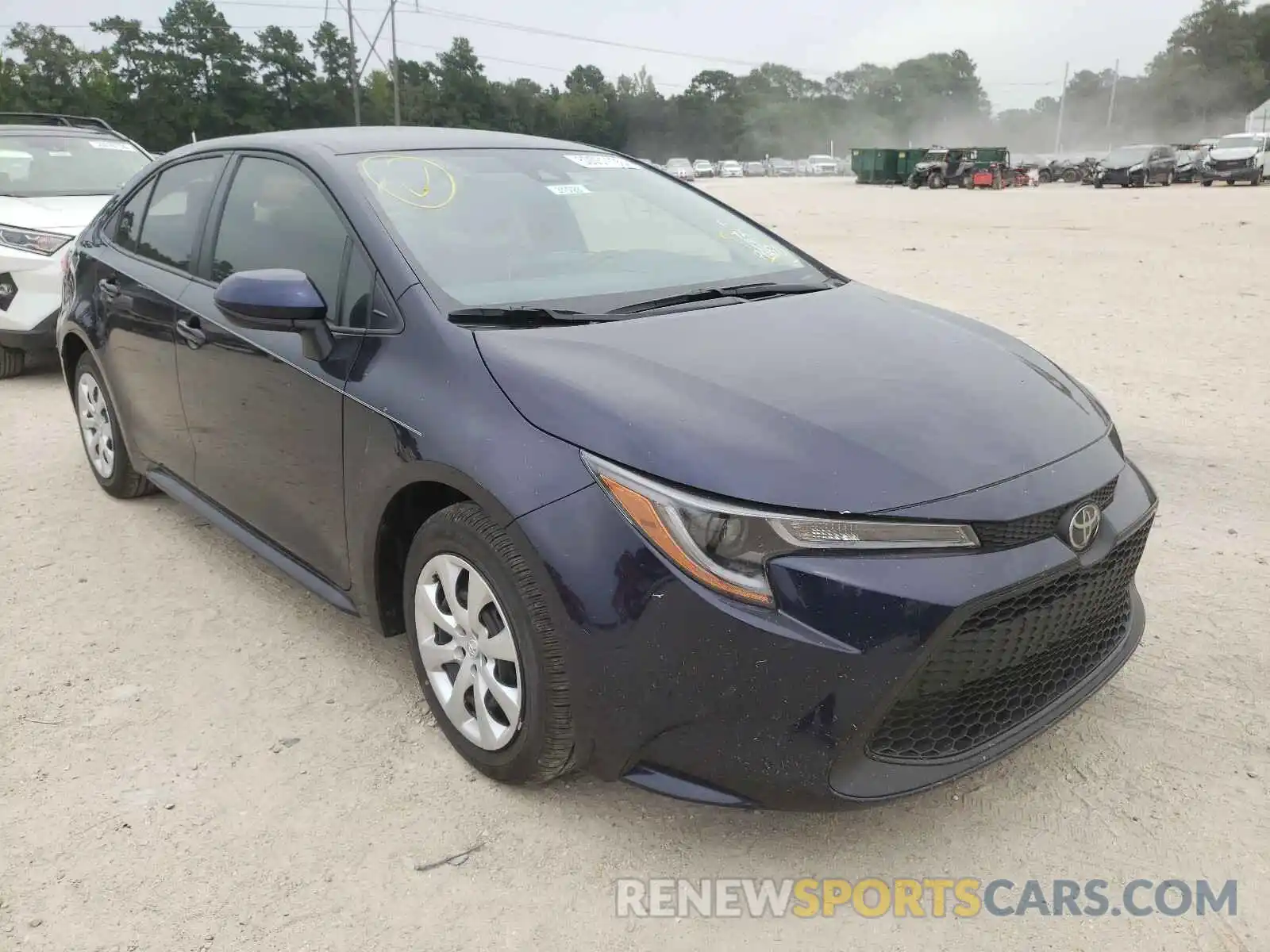 1 Photograph of a damaged car JTDEPMAE4MJ128079 TOYOTA COROLLA 2021