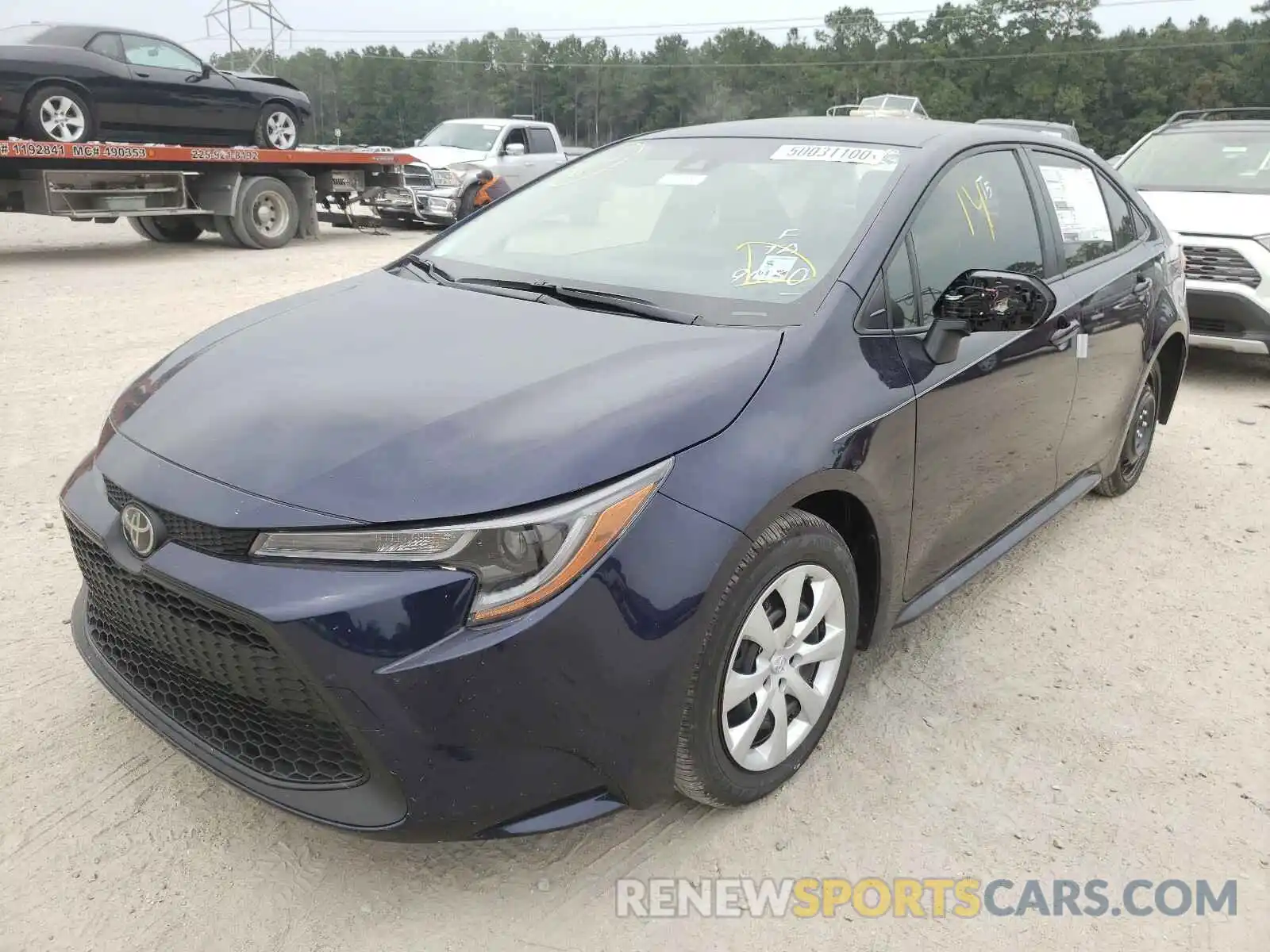 2 Photograph of a damaged car JTDEPMAE4MJ128079 TOYOTA COROLLA 2021