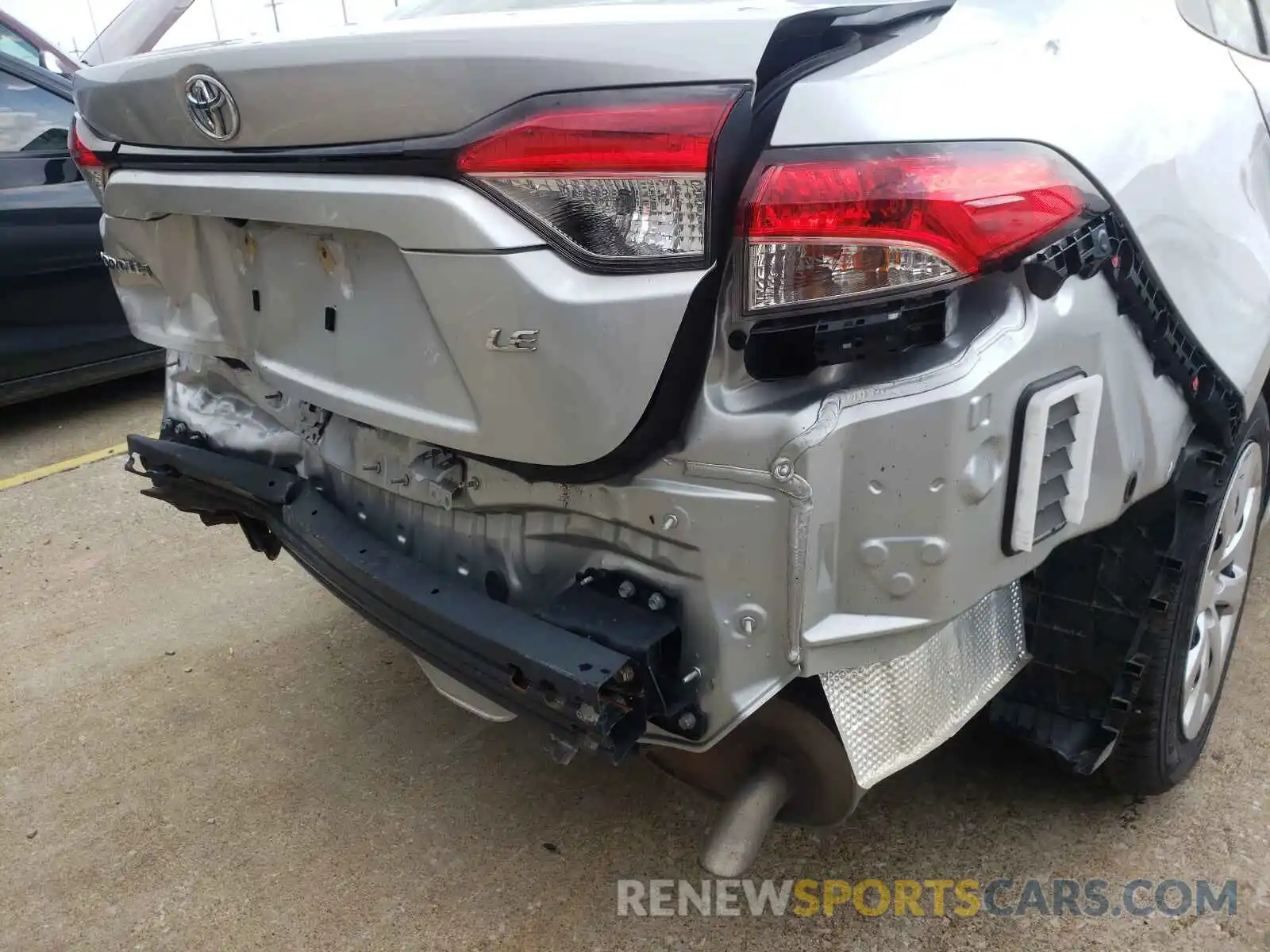 9 Photograph of a damaged car JTDEPMAE4MJ128597 TOYOTA COROLLA 2021