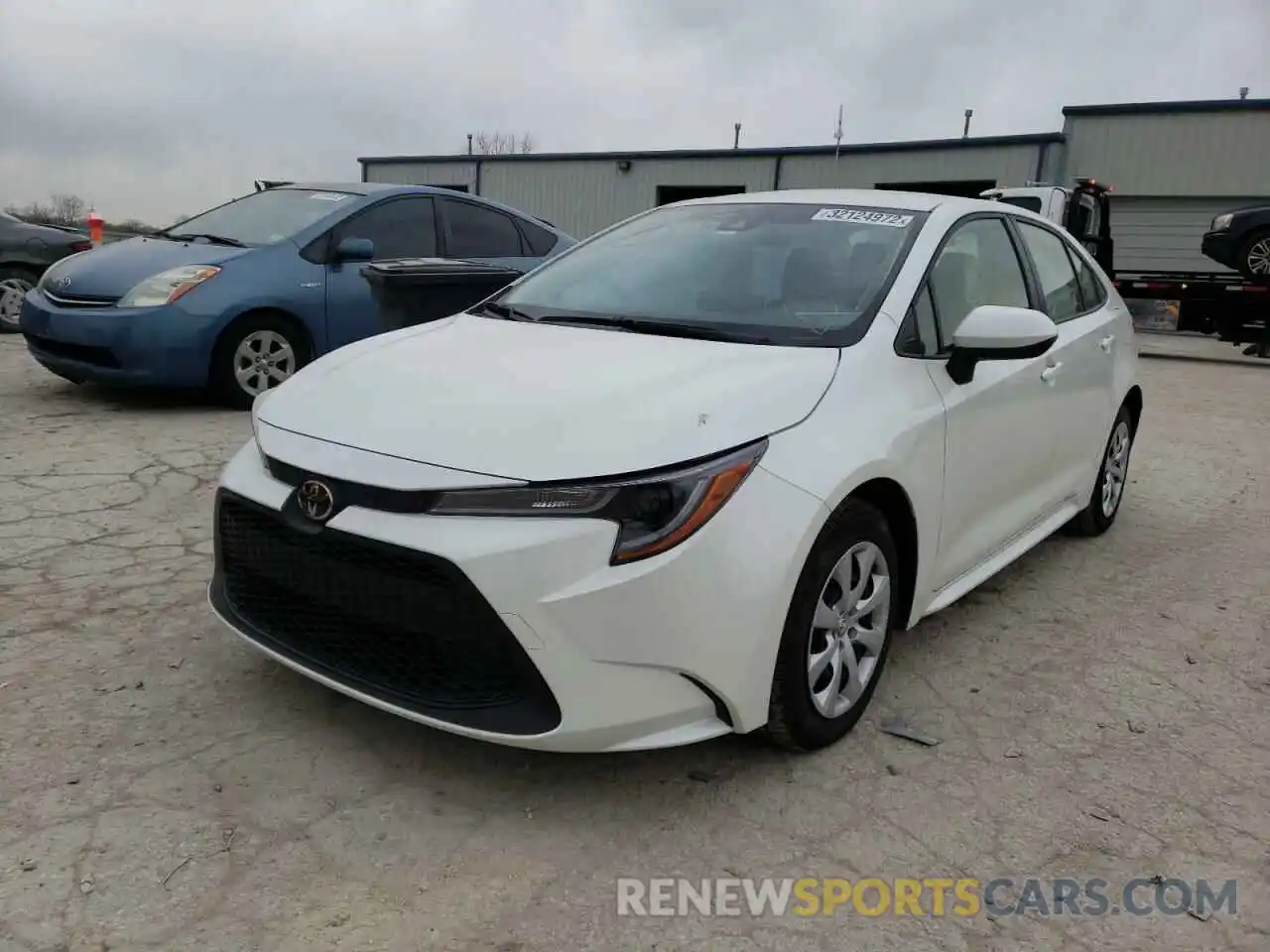 2 Photograph of a damaged car JTDEPMAE4MJ130463 TOYOTA COROLLA 2021