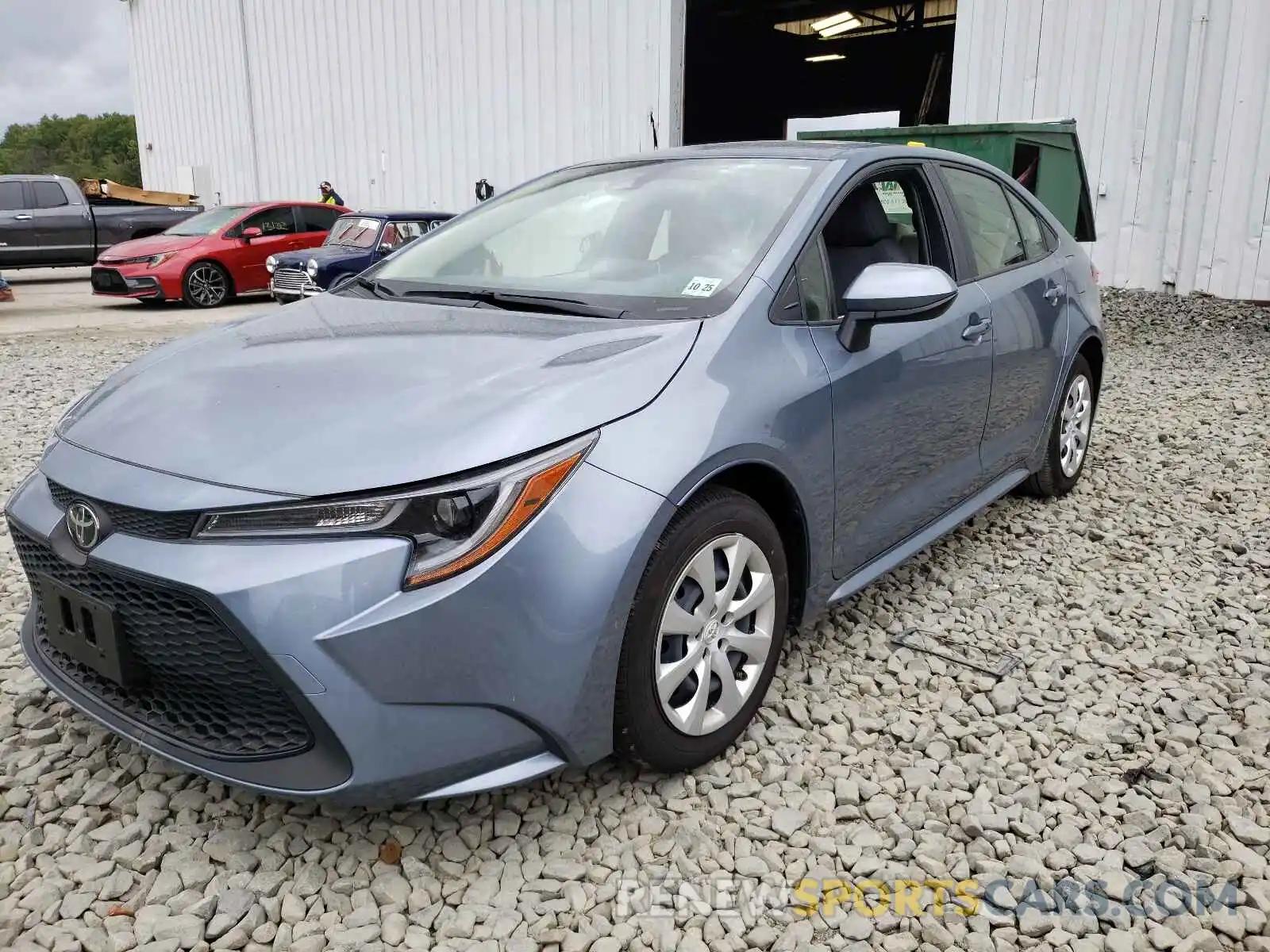 2 Photograph of a damaged car JTDEPMAE4MJ133766 TOYOTA COROLLA 2021