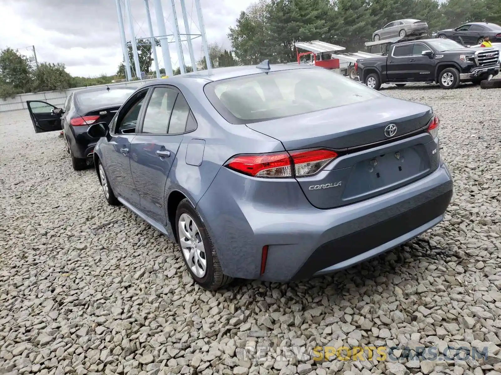 3 Photograph of a damaged car JTDEPMAE4MJ133766 TOYOTA COROLLA 2021