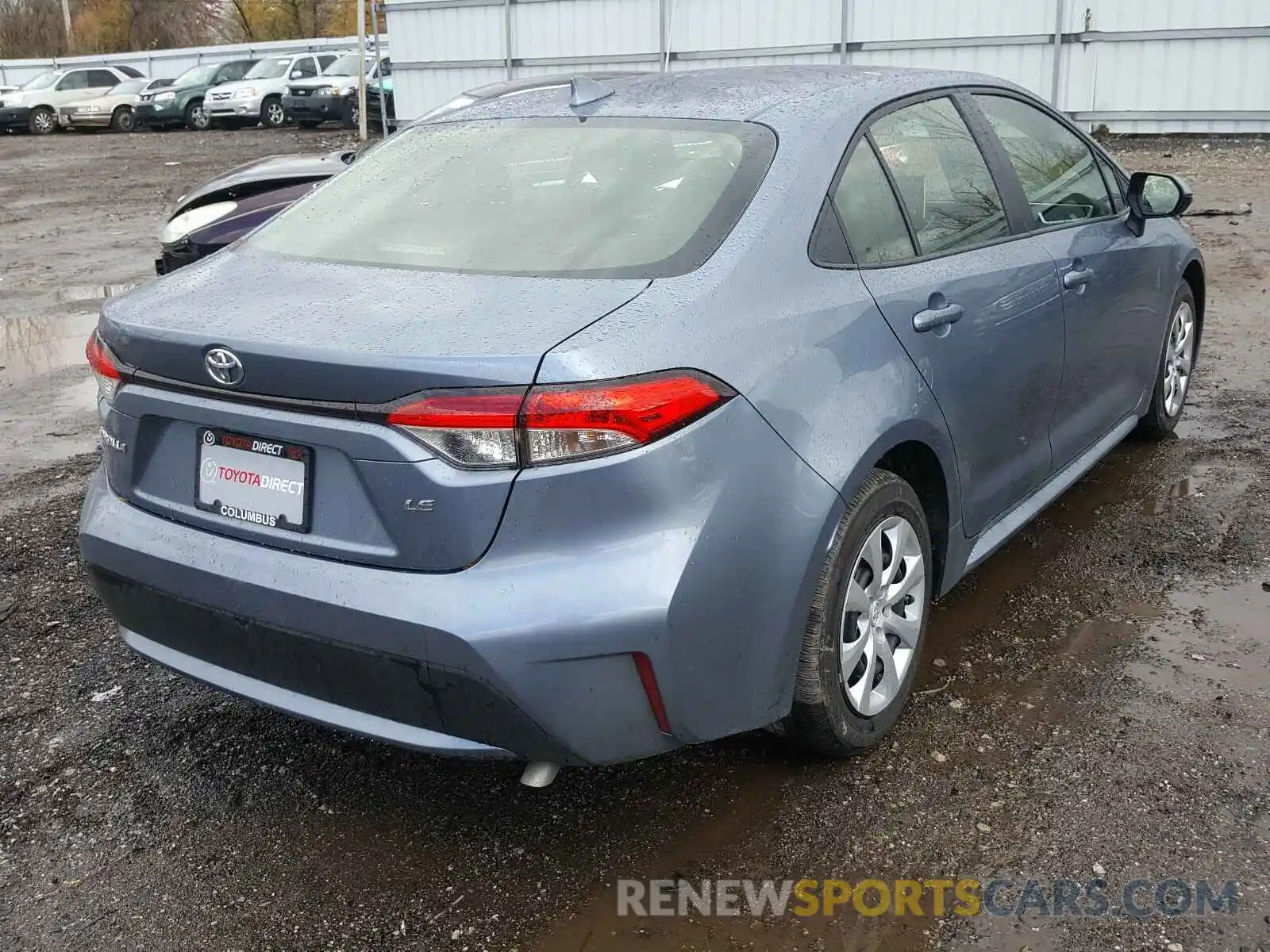 4 Photograph of a damaged car JTDEPMAE4MJ134142 TOYOTA COROLLA 2021