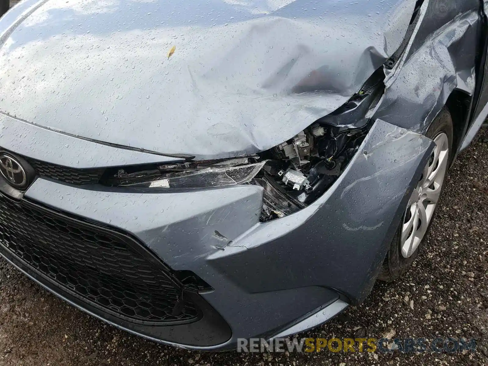 9 Photograph of a damaged car JTDEPMAE4MJ134142 TOYOTA COROLLA 2021