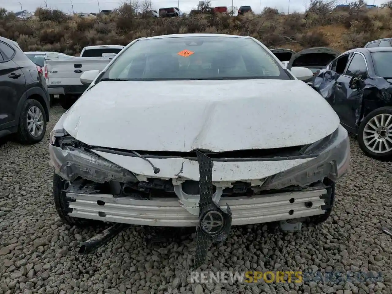 5 Photograph of a damaged car JTDEPMAE4MJ136019 TOYOTA COROLLA 2021