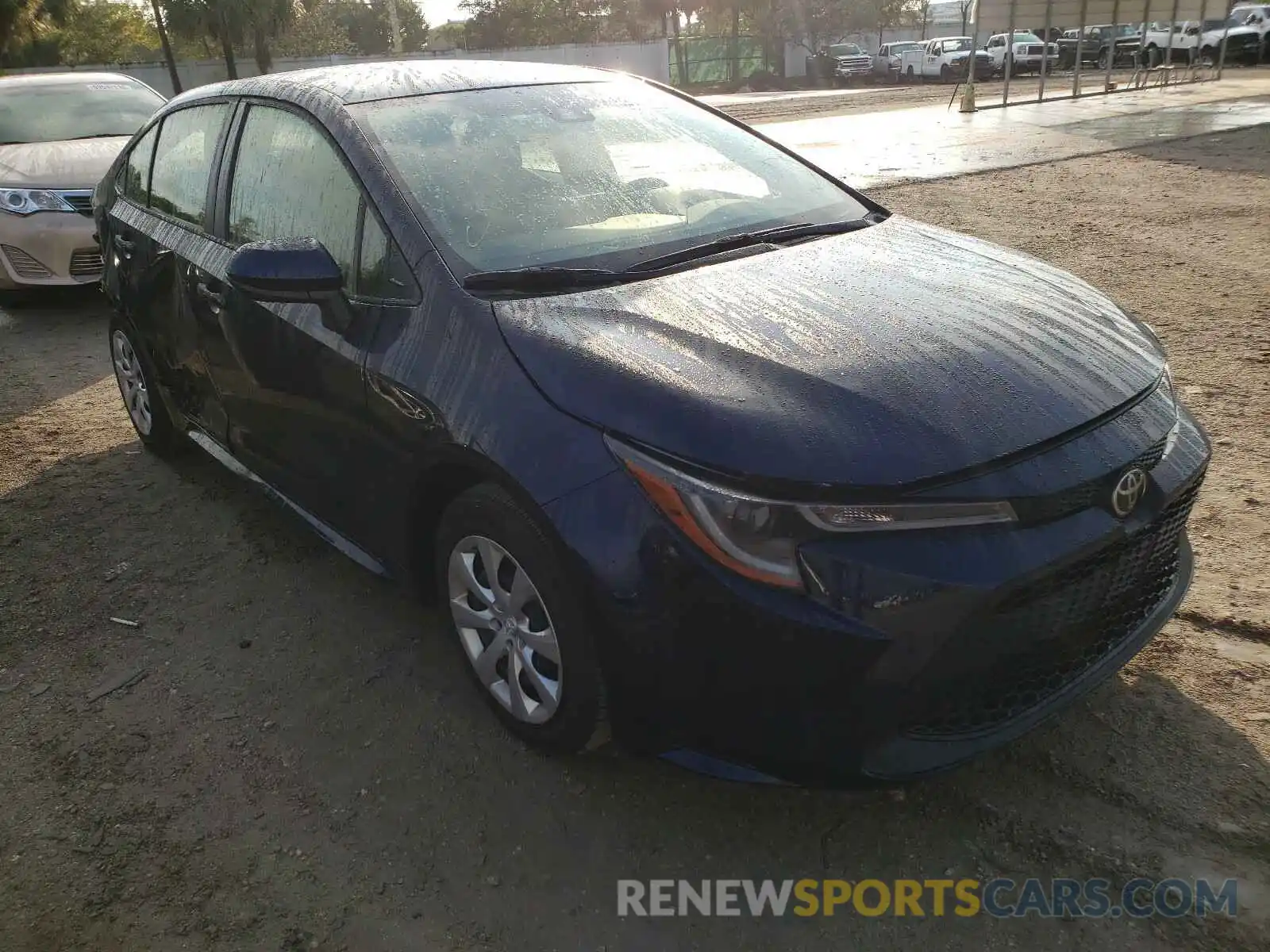 1 Photograph of a damaged car JTDEPMAE4MJ136778 TOYOTA COROLLA 2021