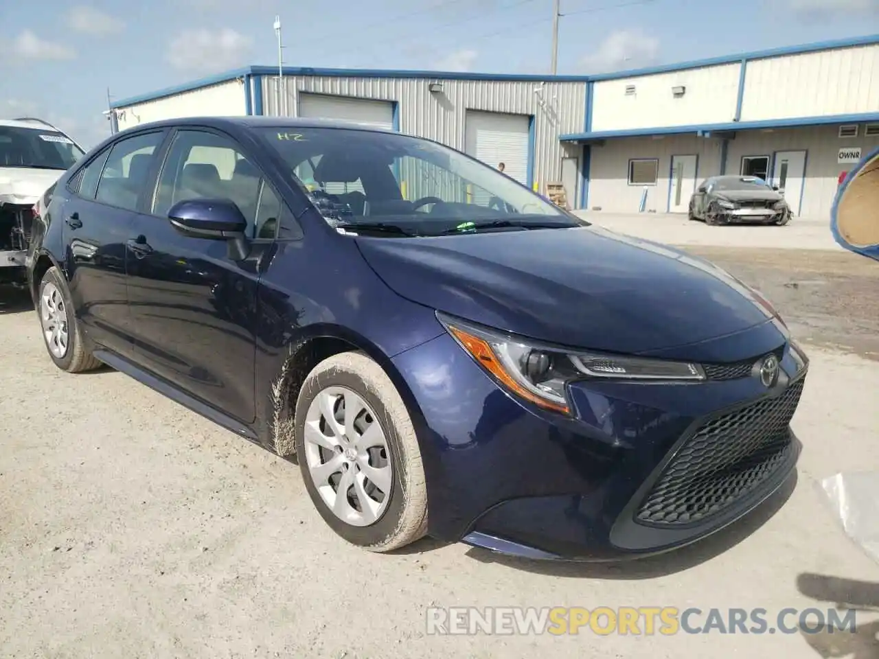 1 Photograph of a damaged car JTDEPMAE4MJ136800 TOYOTA COROLLA 2021