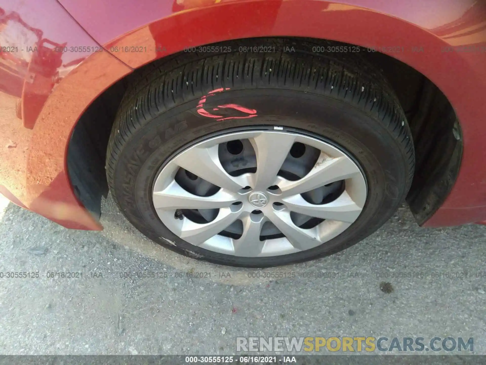 12 Photograph of a damaged car JTDEPMAE4MJ137851 TOYOTA COROLLA 2021