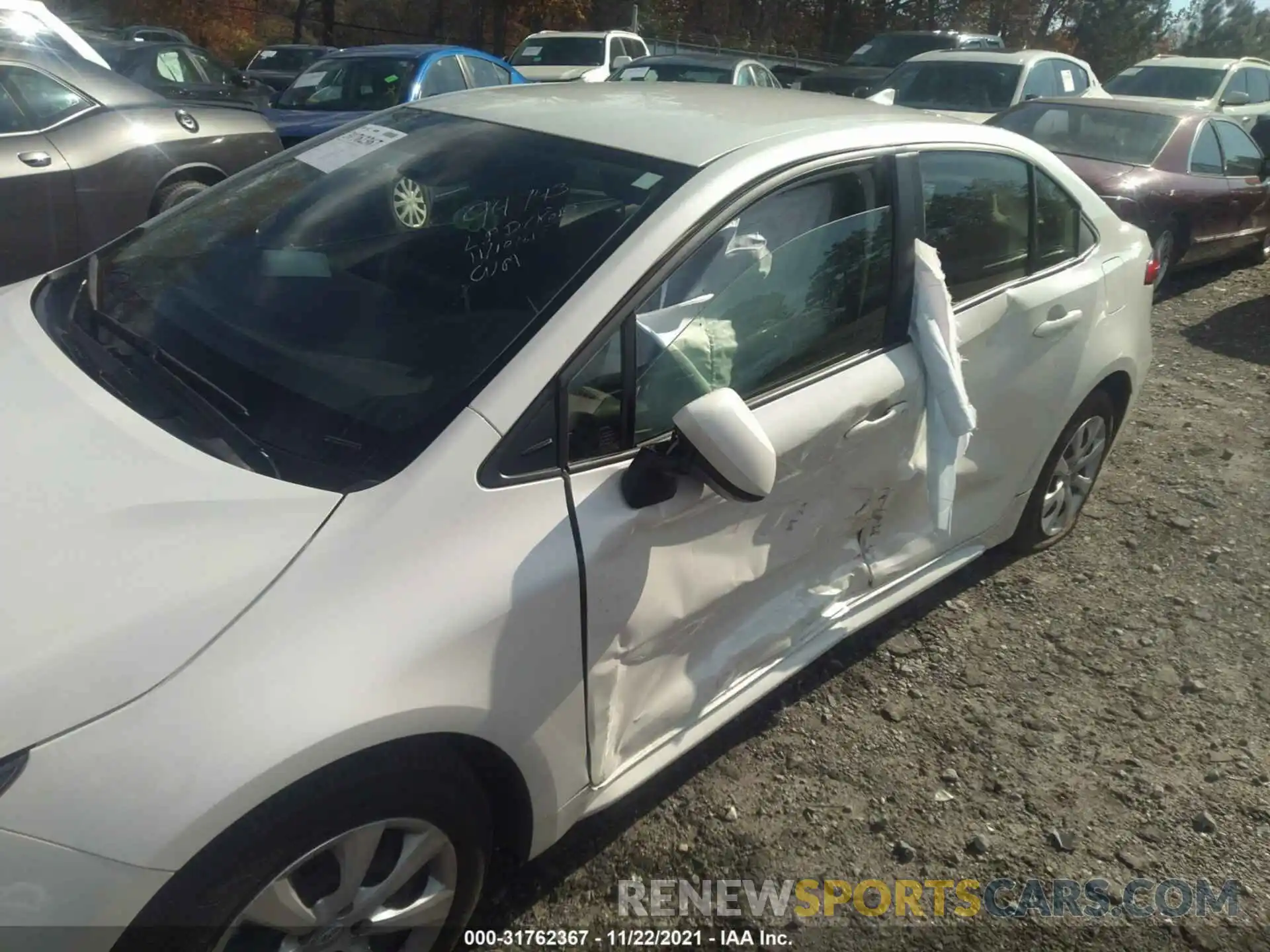 6 Photograph of a damaged car JTDEPMAE4MJ138319 TOYOTA COROLLA 2021