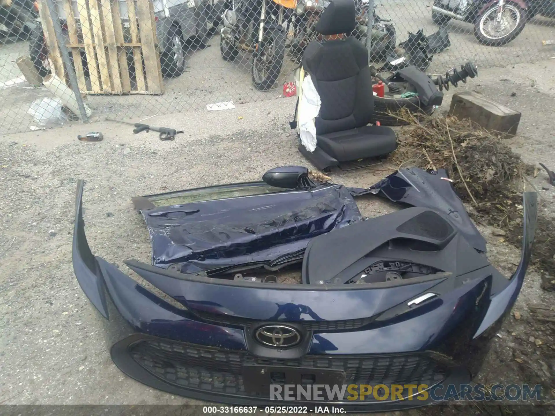 12 Photograph of a damaged car JTDEPMAE4MJ138367 TOYOTA COROLLA 2021