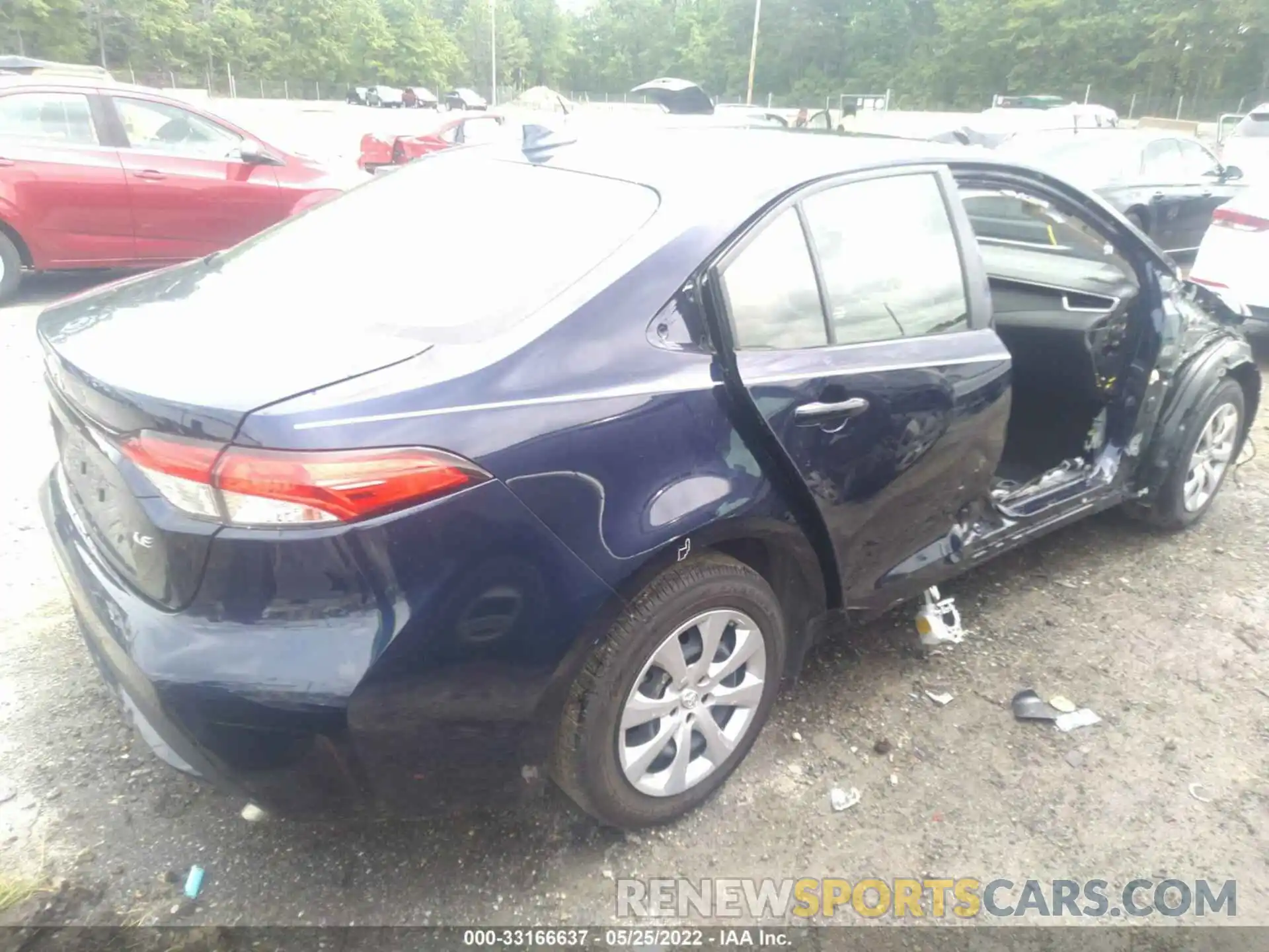 4 Photograph of a damaged car JTDEPMAE4MJ138367 TOYOTA COROLLA 2021