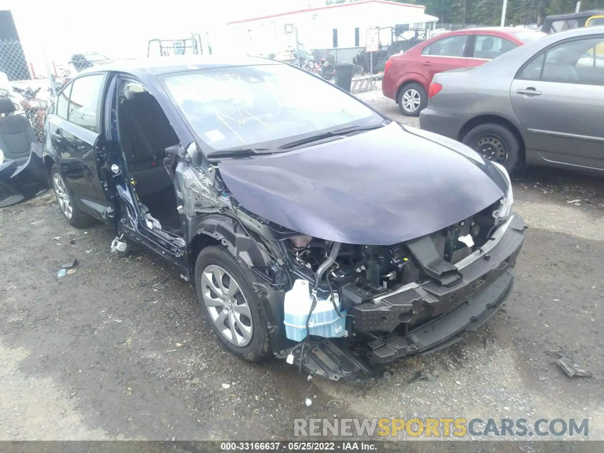 6 Photograph of a damaged car JTDEPMAE4MJ138367 TOYOTA COROLLA 2021