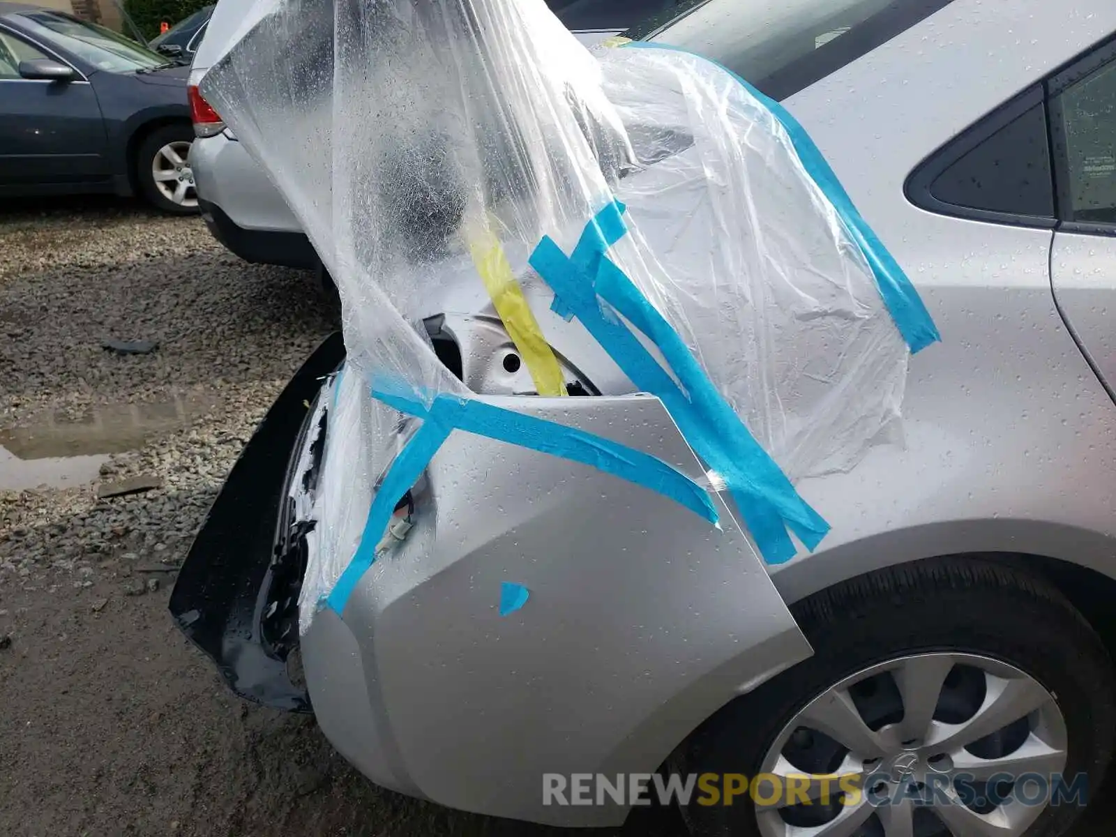 9 Photograph of a damaged car JTDEPMAE4MJ139535 TOYOTA COROLLA 2021