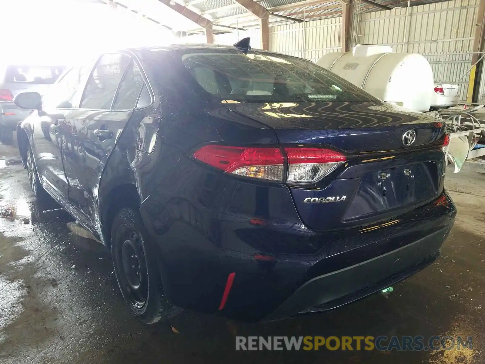 3 Photograph of a damaged car JTDEPMAE4MJ140636 TOYOTA COROLLA 2021