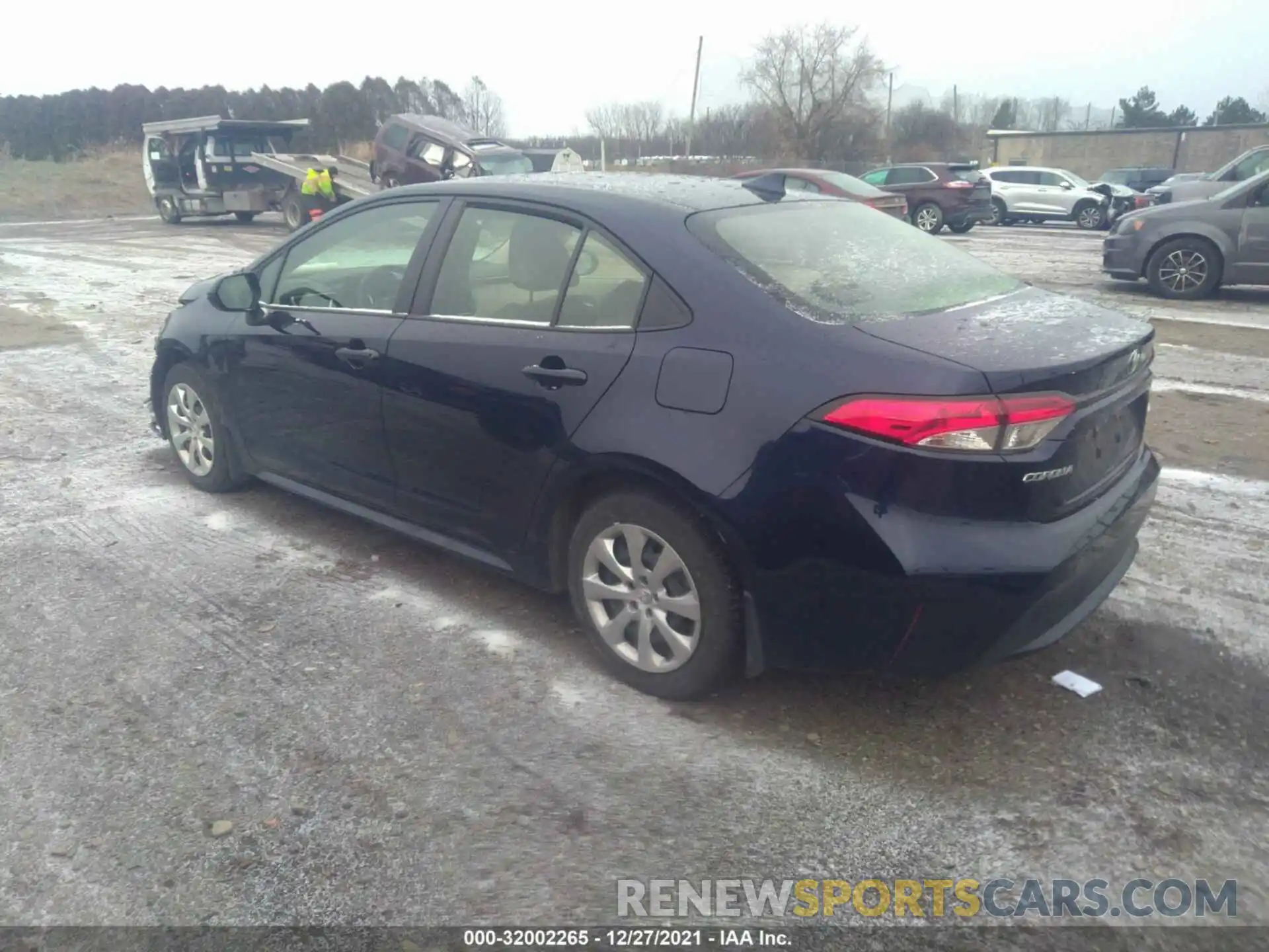 3 Photograph of a damaged car JTDEPMAE4MJ140846 TOYOTA COROLLA 2021