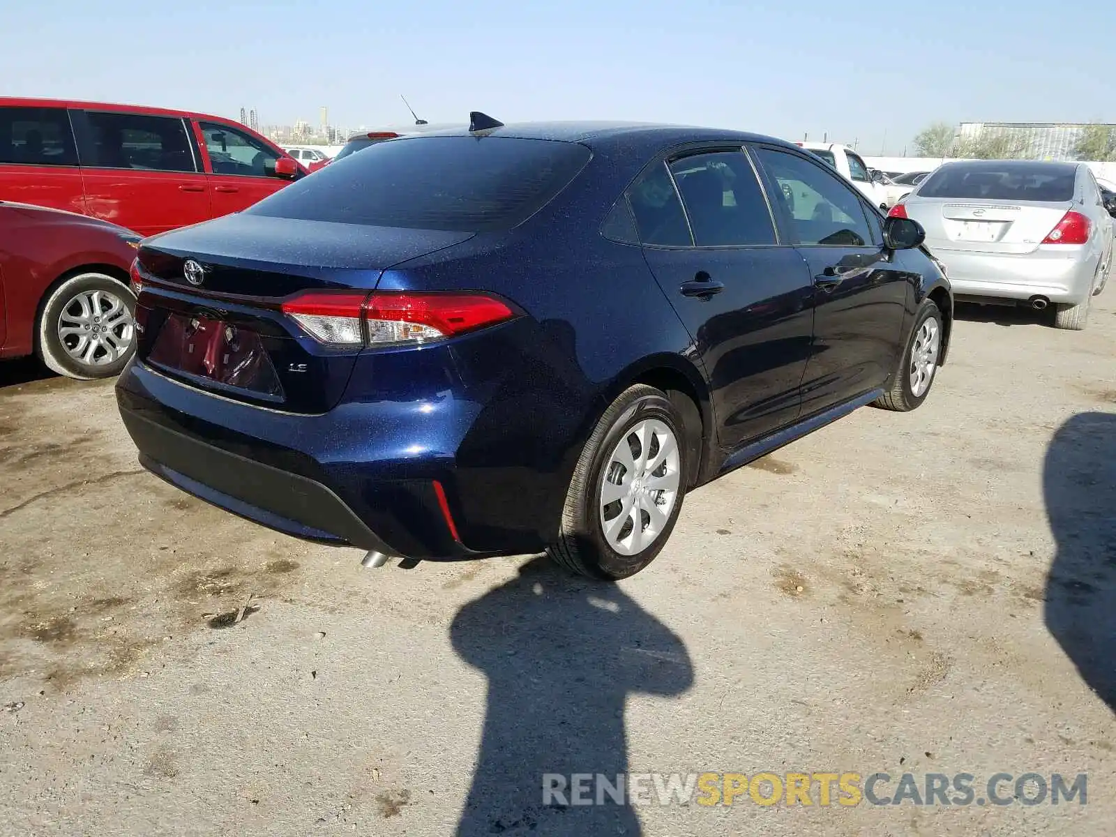 4 Photograph of a damaged car JTDEPMAE4MJ142287 TOYOTA COROLLA 2021