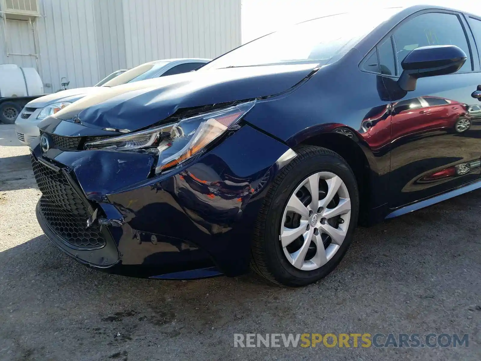 9 Photograph of a damaged car JTDEPMAE4MJ142287 TOYOTA COROLLA 2021