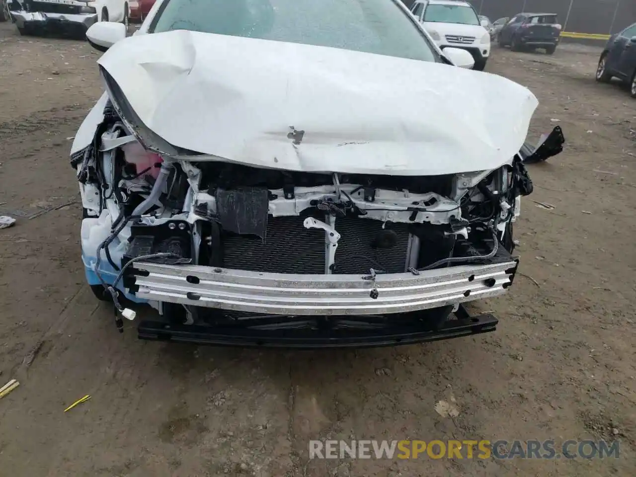 9 Photograph of a damaged car JTDEPMAE4MJ142919 TOYOTA COROLLA 2021