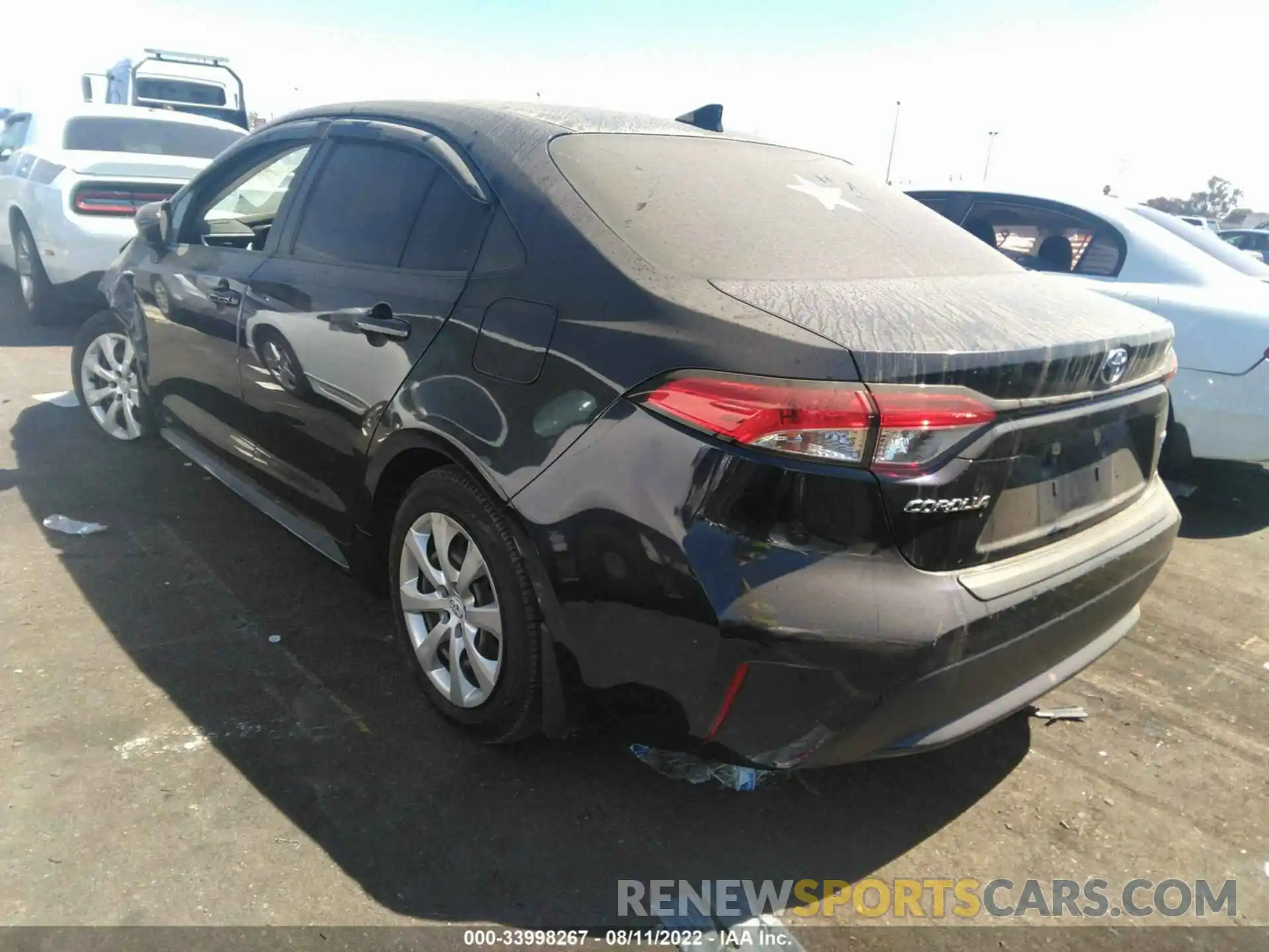 3 Photograph of a damaged car JTDEPMAE4MJ144962 TOYOTA COROLLA 2021