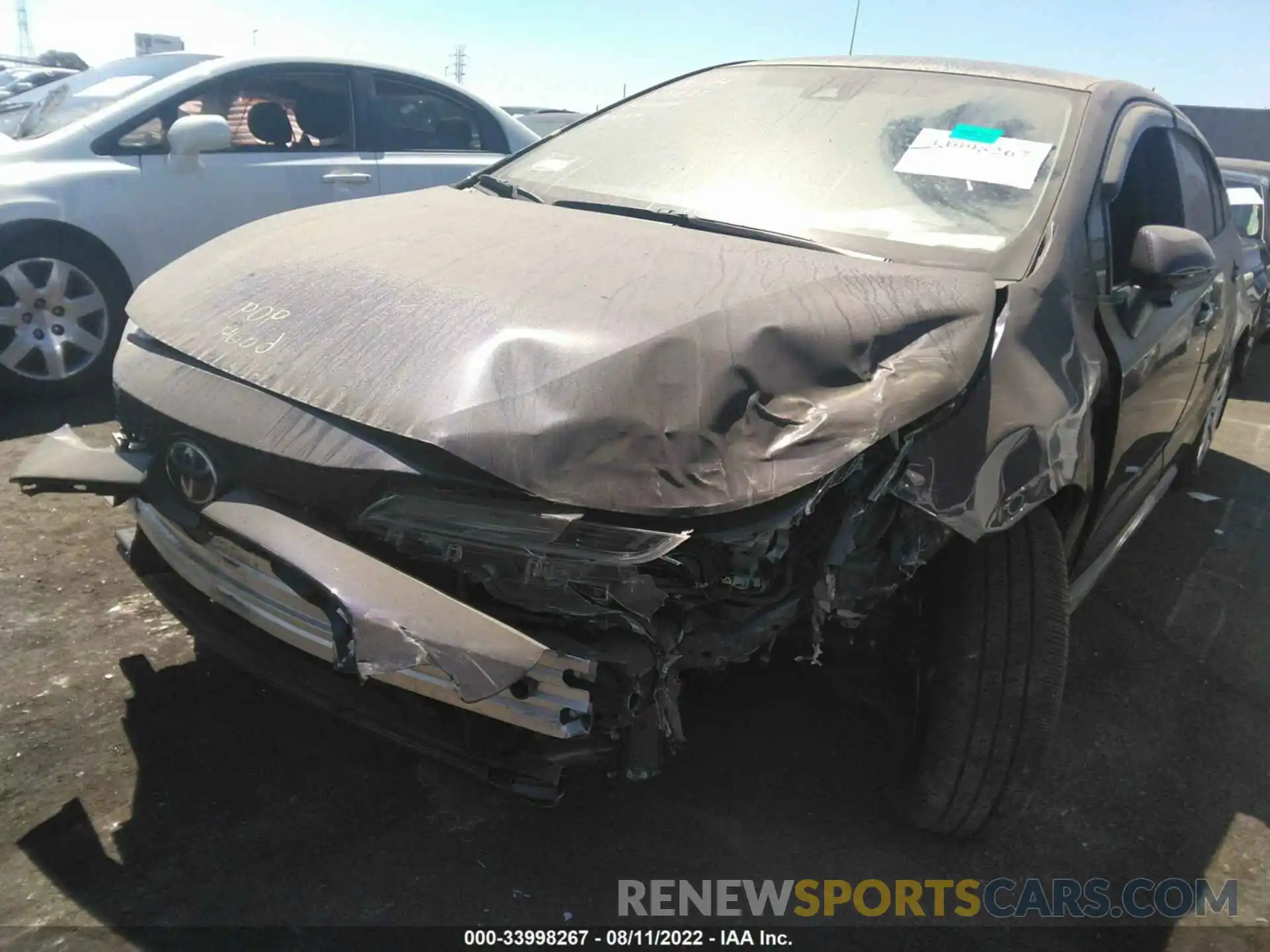 6 Photograph of a damaged car JTDEPMAE4MJ144962 TOYOTA COROLLA 2021