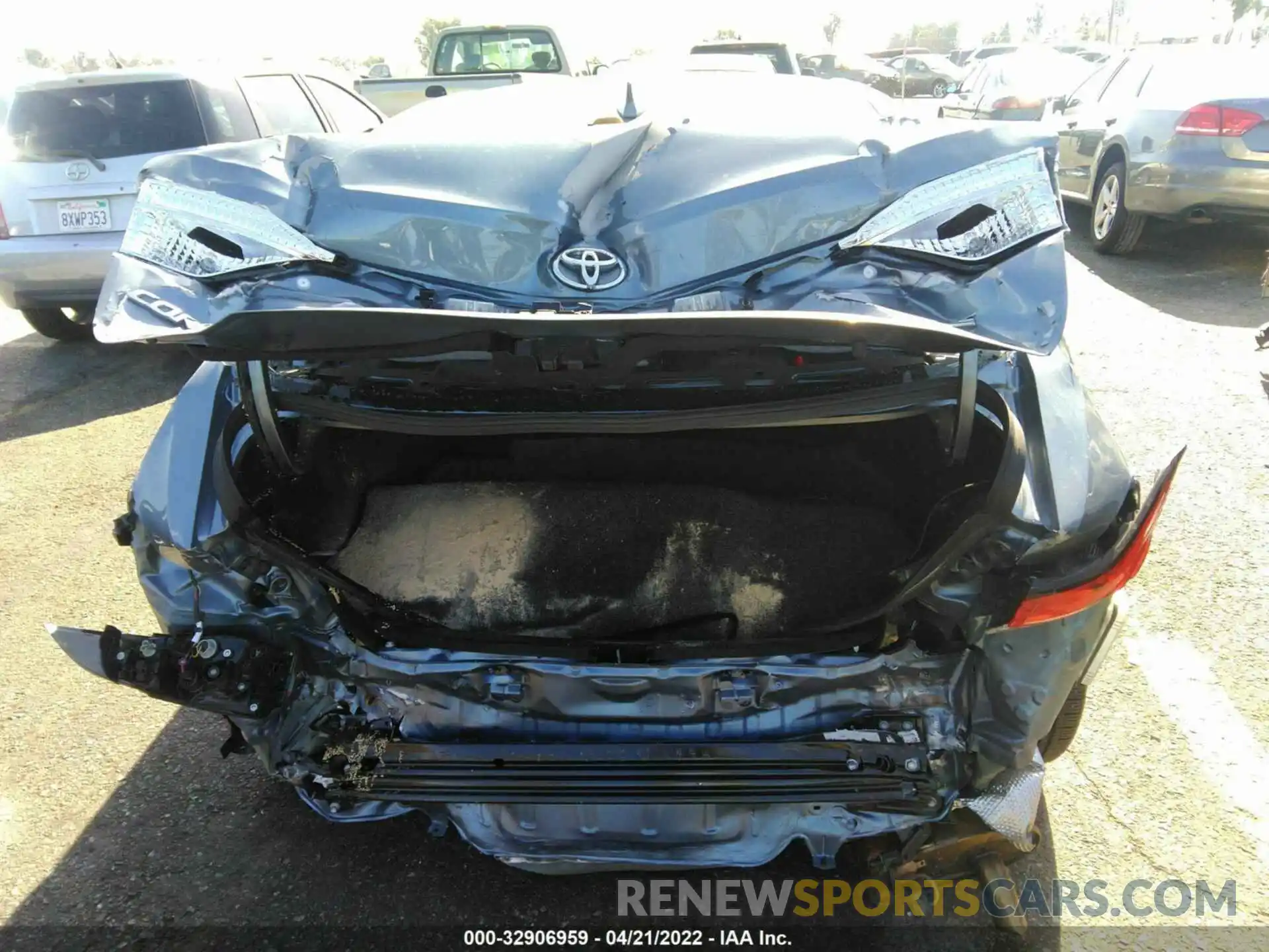 6 Photograph of a damaged car JTDEPMAE4MJ145108 TOYOTA COROLLA 2021