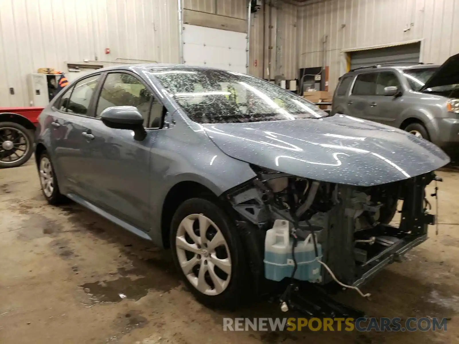 1 Photograph of a damaged car JTDEPMAE4MJ145450 TOYOTA COROLLA 2021