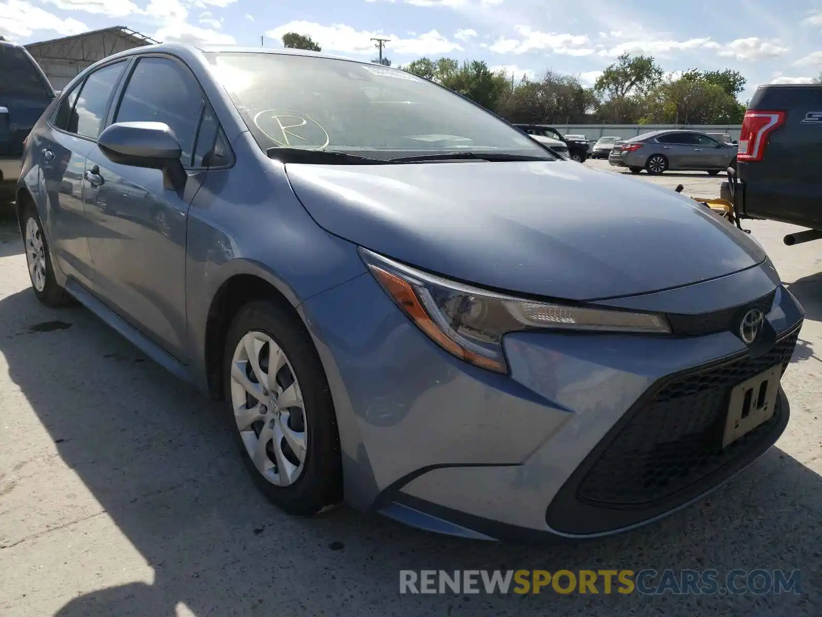 1 Photograph of a damaged car JTDEPMAE4MJ146971 TOYOTA COROLLA 2021