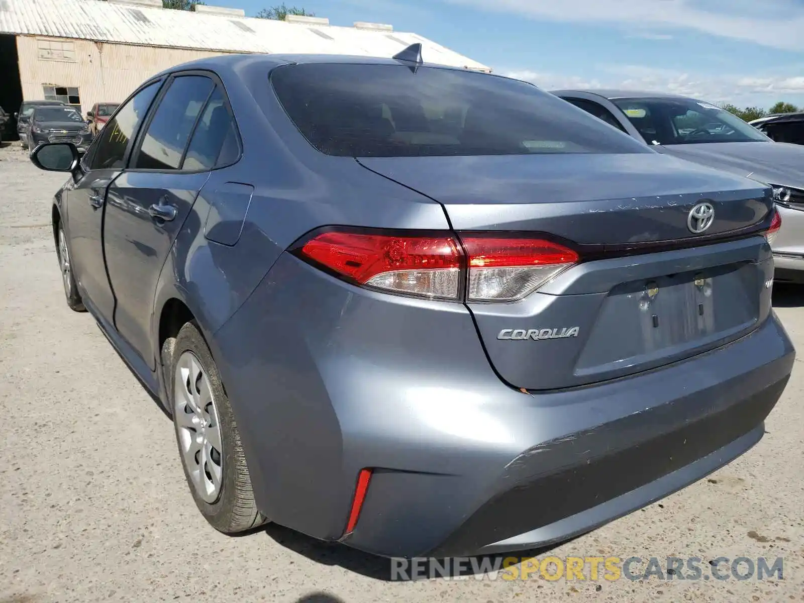 3 Photograph of a damaged car JTDEPMAE4MJ146971 TOYOTA COROLLA 2021