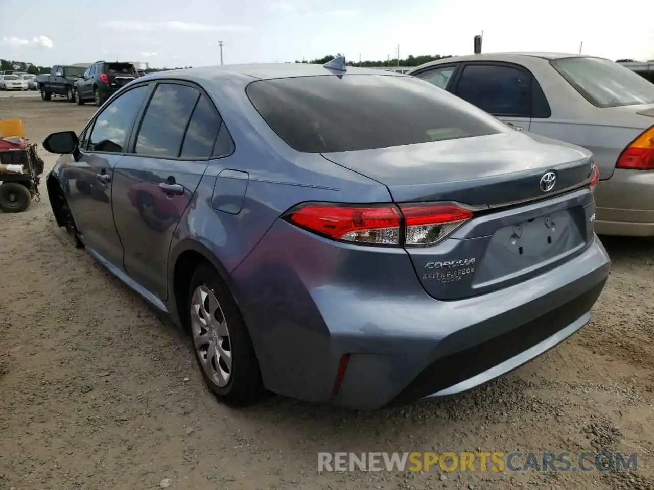 3 Photograph of a damaged car JTDEPMAE4MJ147330 TOYOTA COROLLA 2021